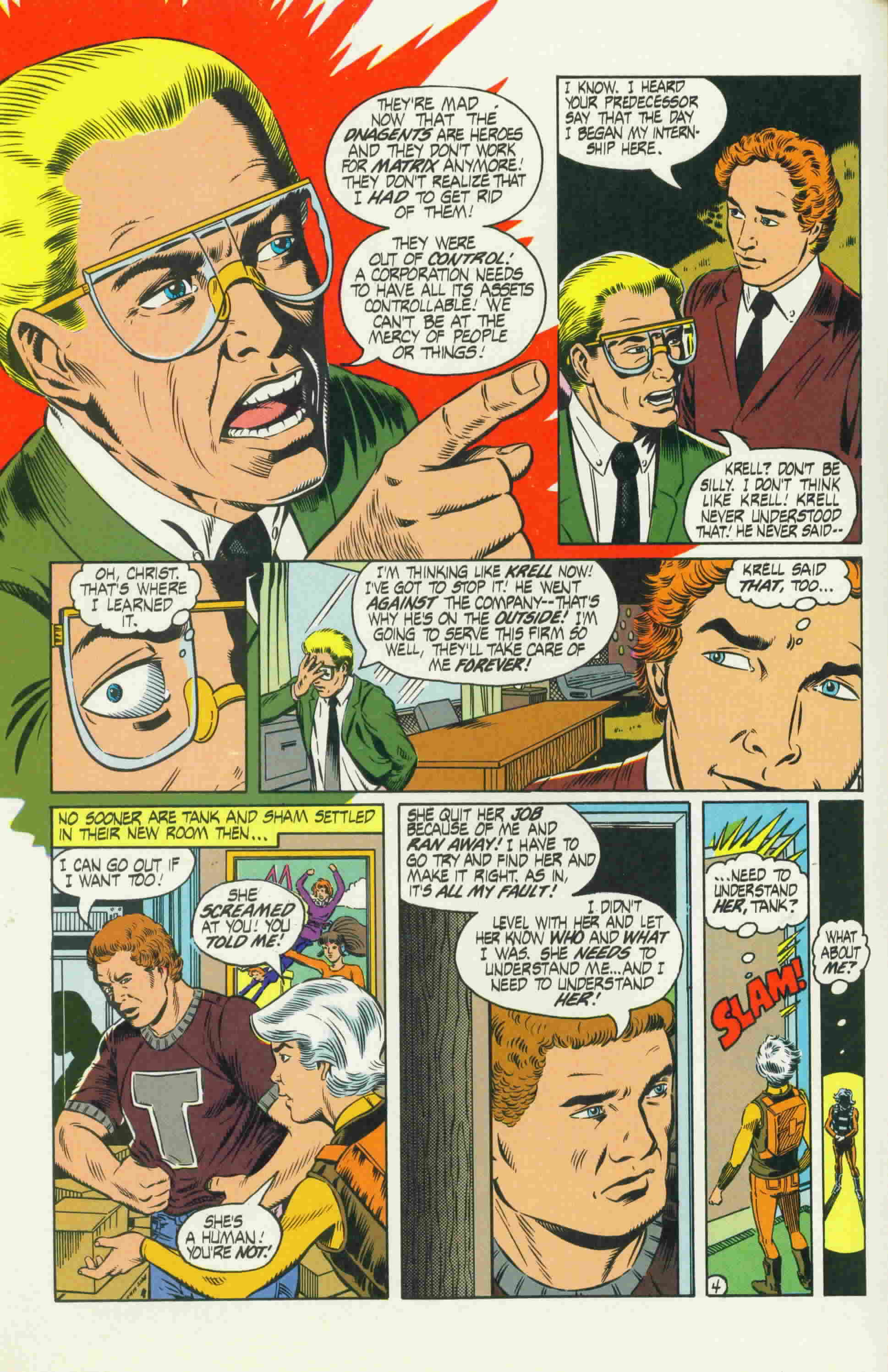 Read online DNAgents comic -  Issue #13 - 6