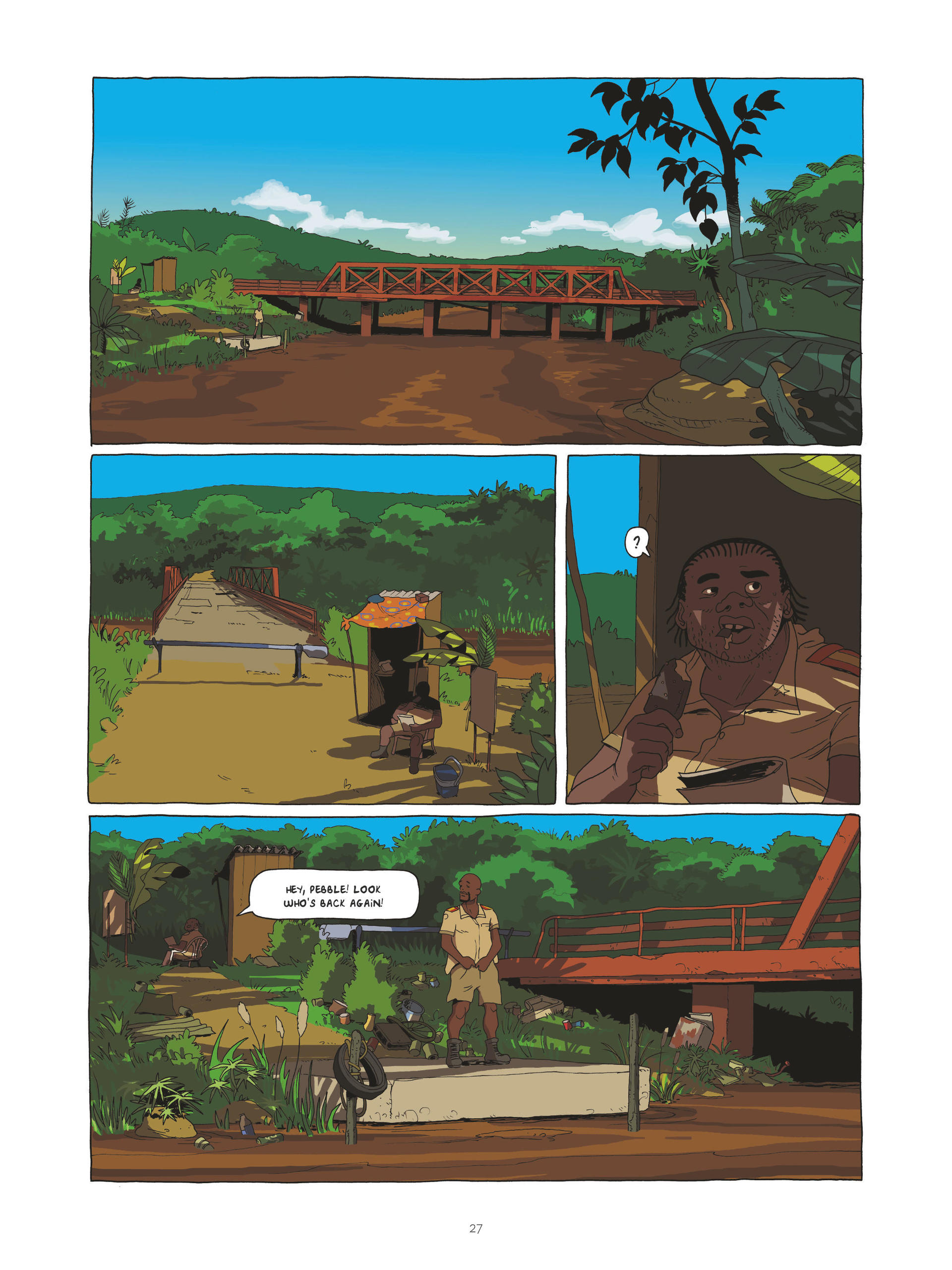 Read online Zidrou-Beuchot's African Trilogy comic -  Issue # TPB 1 - 27