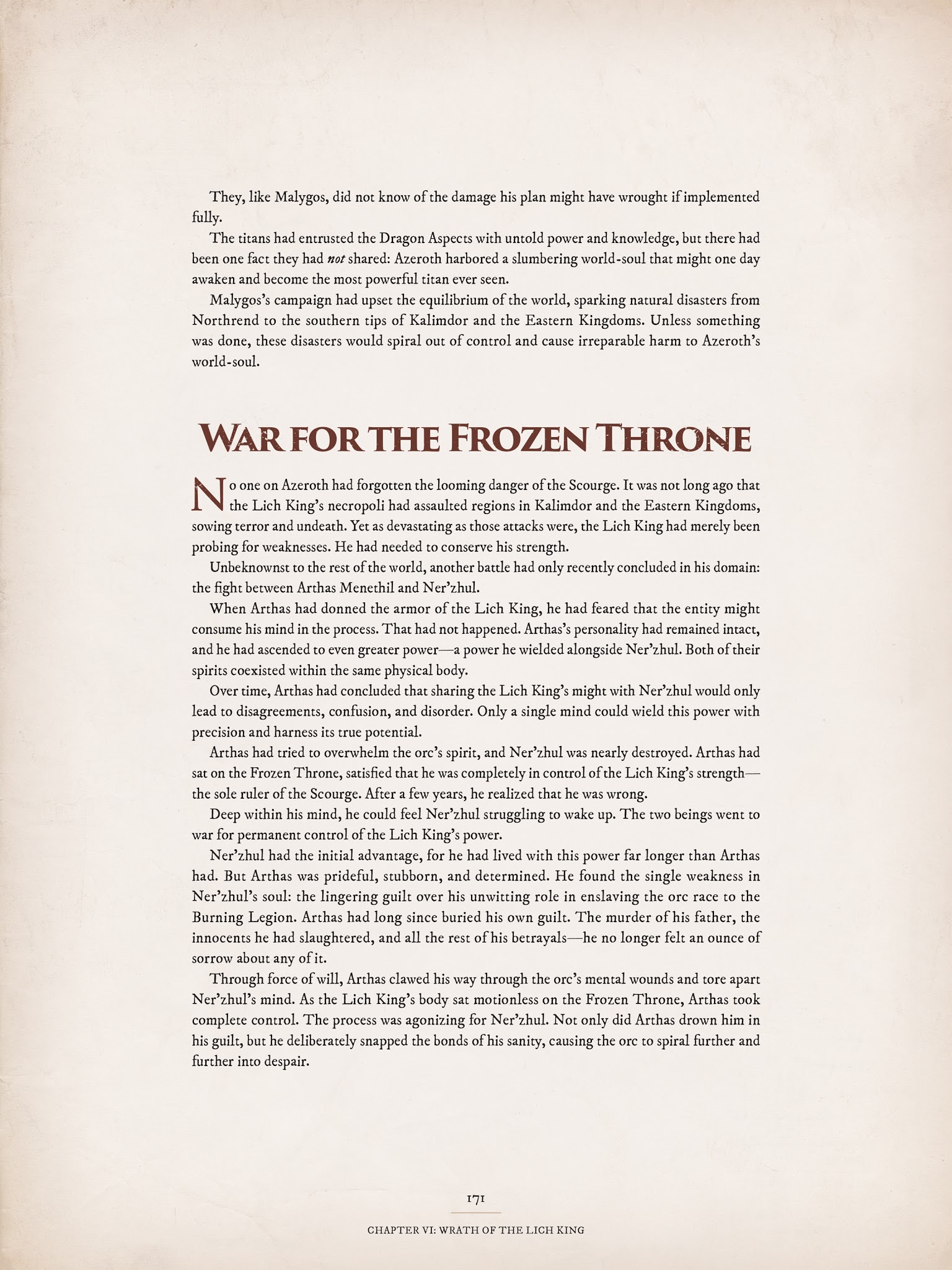 Read online World of Warcraft Chronicle Vol. 3 comic -  Issue # Full - 163