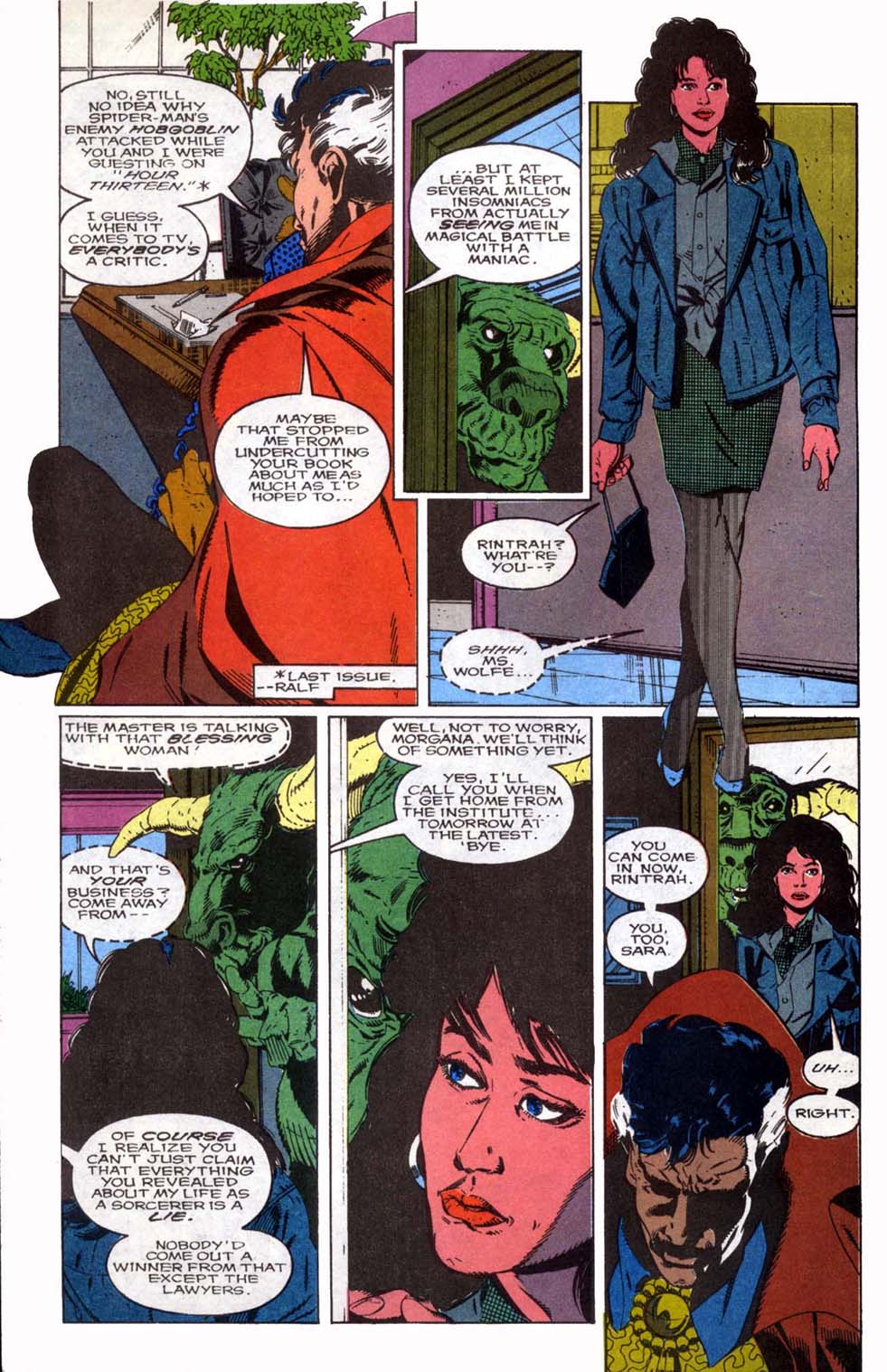 Read online Doctor Strange: Sorcerer Supreme comic -  Issue #12 - 4