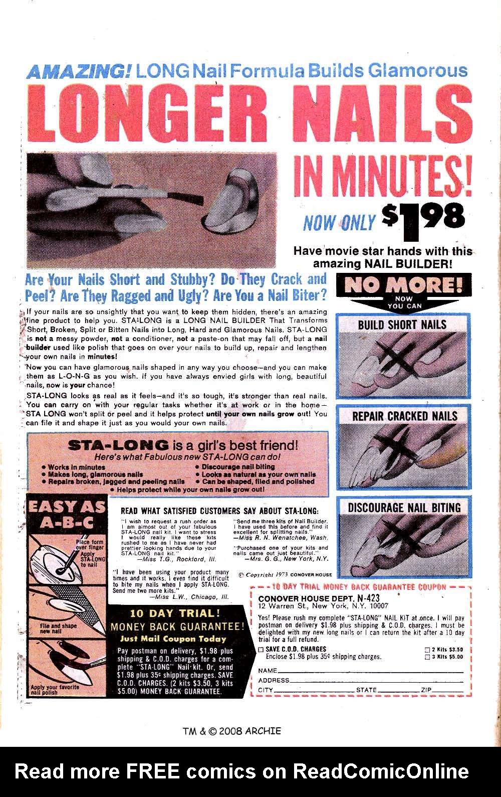 Read online Jughead (1965) comic -  Issue #271 - 28