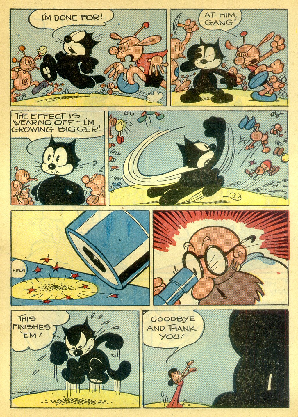 Read online Felix the Cat (1948) comic -  Issue #3 - 41