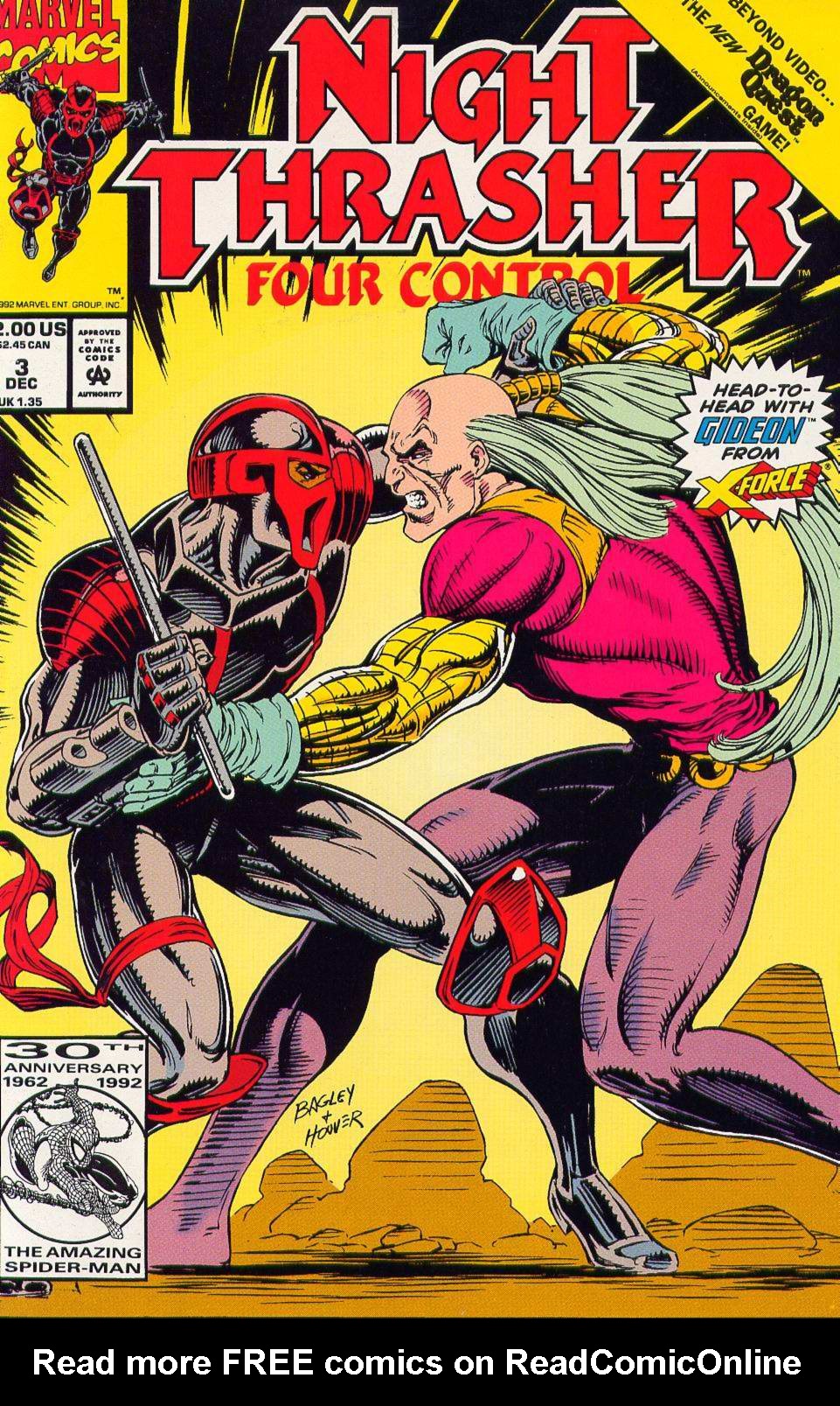 Read online Night Thrasher: Four Control comic -  Issue #3 - 1