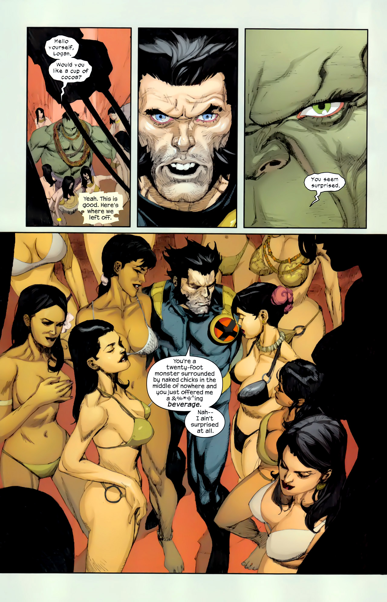 Read online Ultimate Wolverine vs. Hulk comic -  Issue #3 - 13