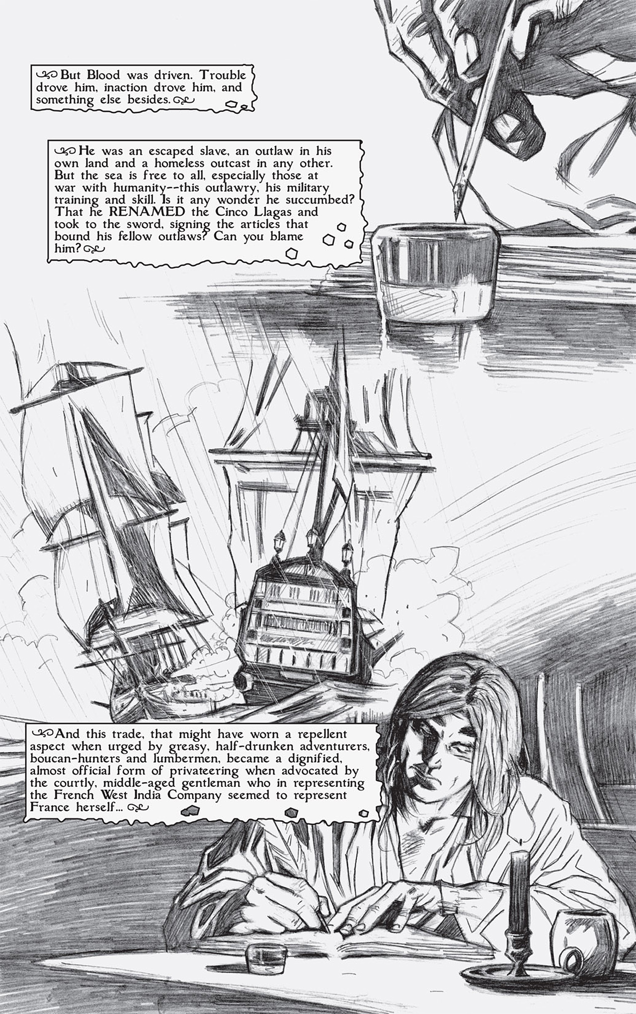 Read online Captain Blood: Odyssey comic -  Issue #2 - 14