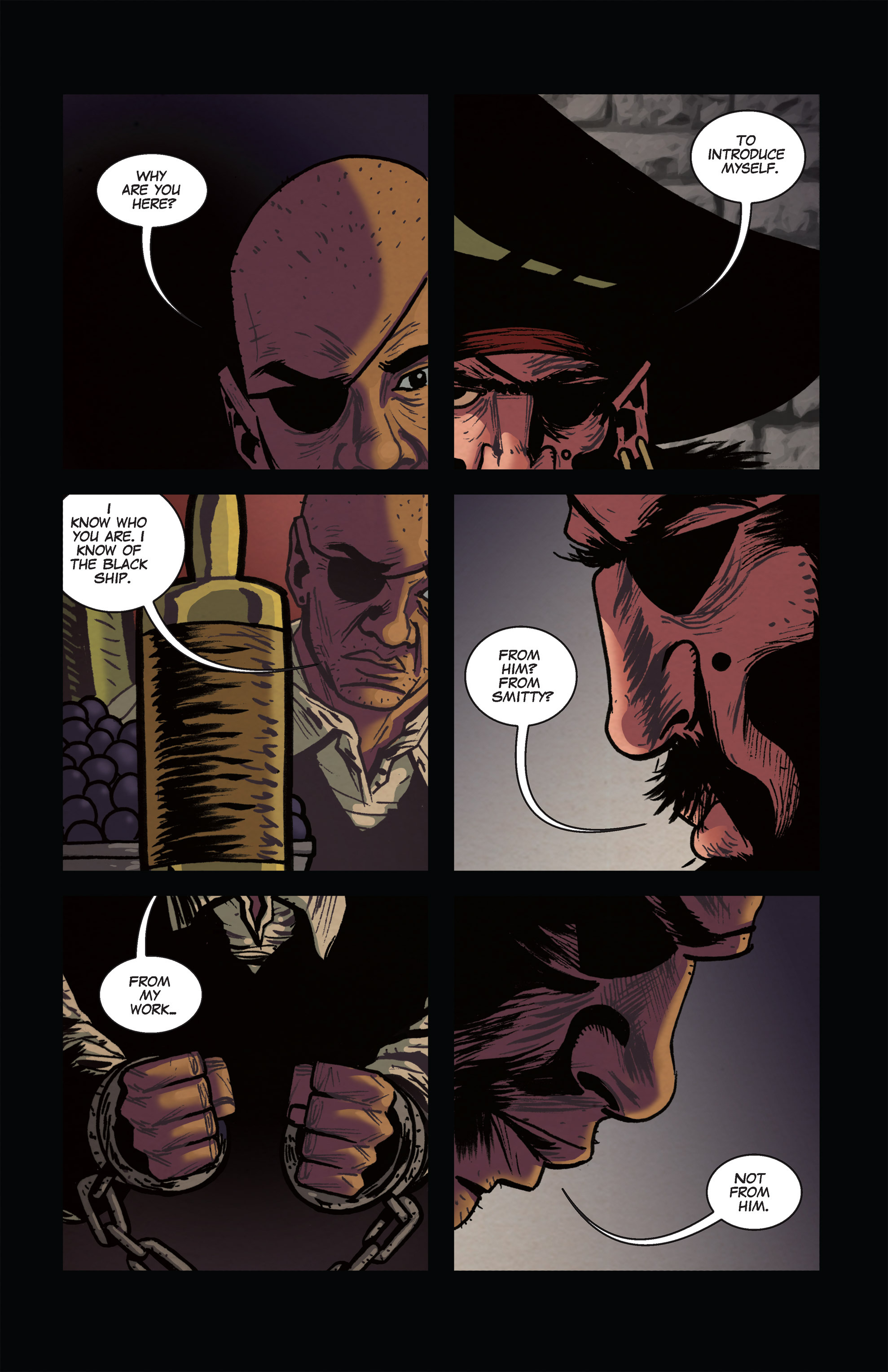 Read online Pirate Eye: Exiled From Exile comic -  Issue #3 - 7
