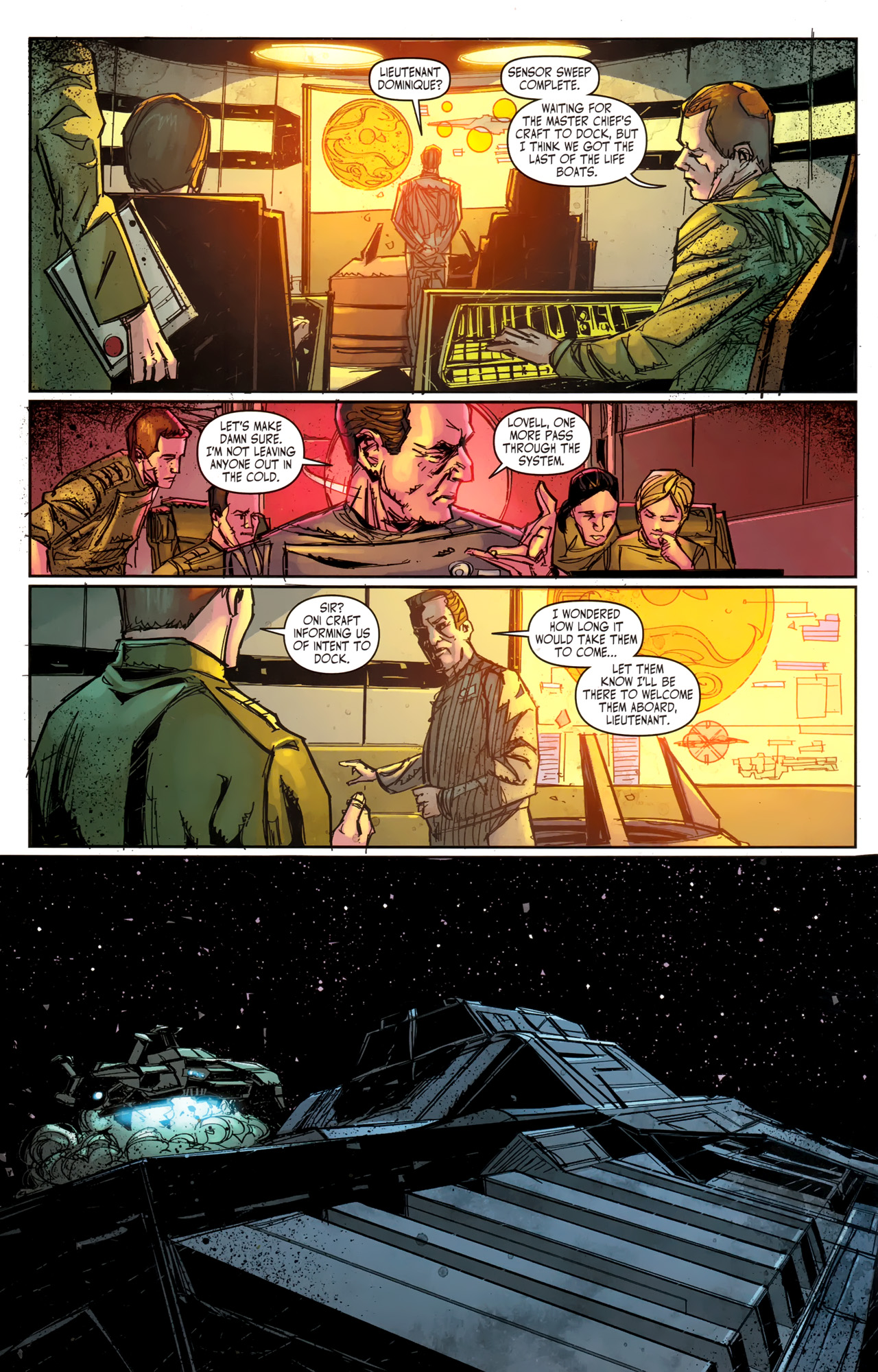 Read online Halo: Fall Of Reach - Covenant comic -  Issue #4 - 18