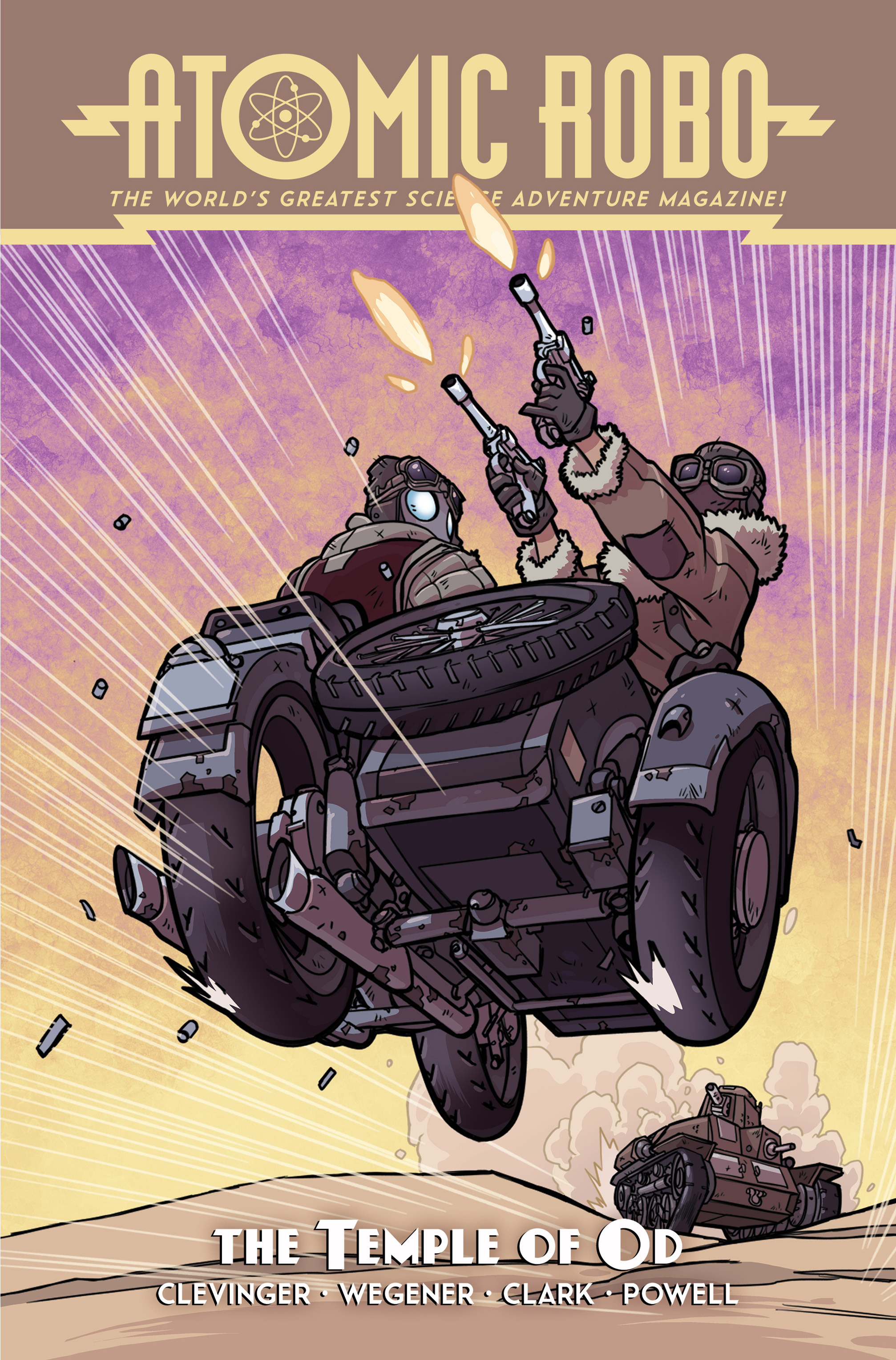 Read online Atomic Robo and the Temple of Od comic -  Issue #1 - 1