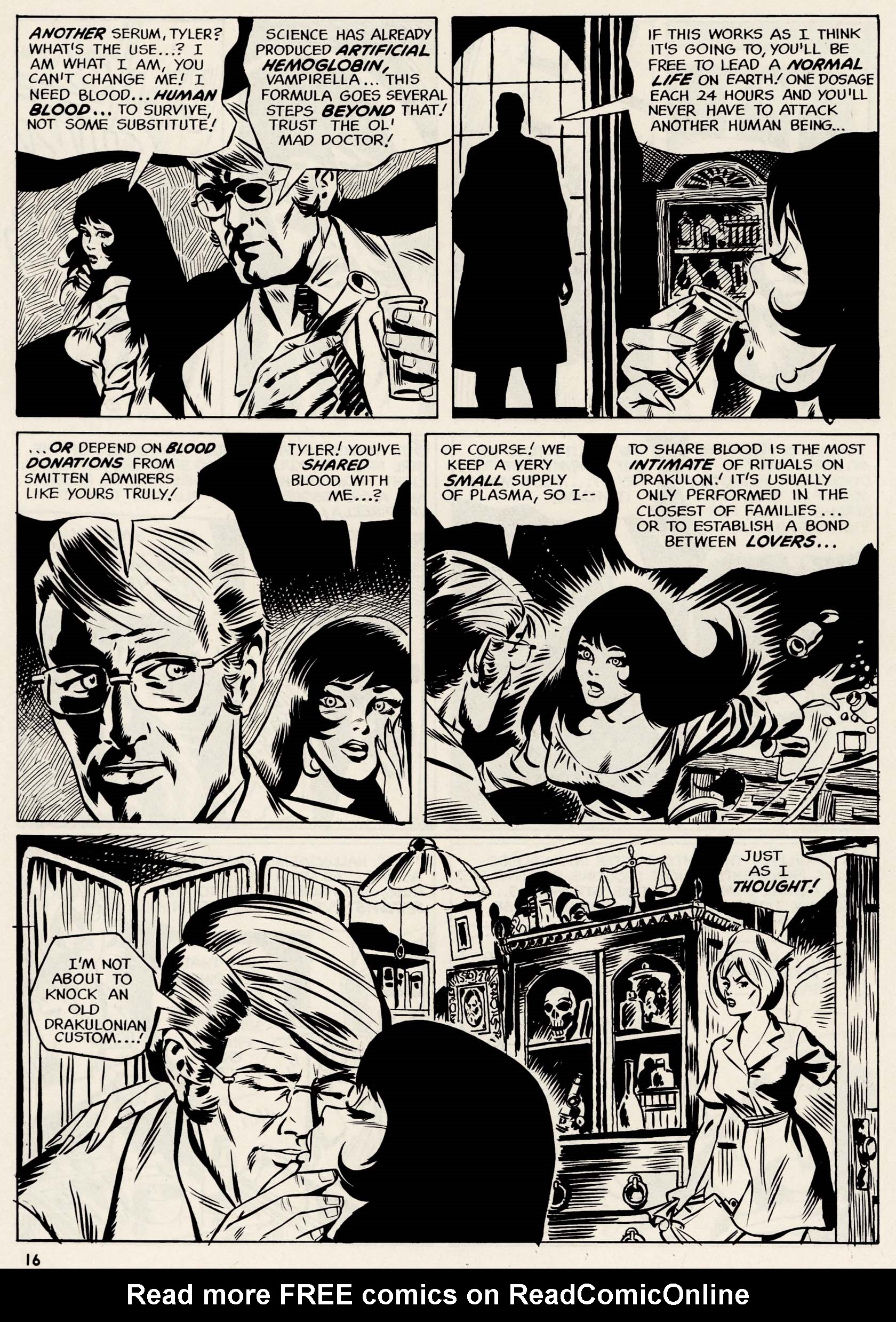 Read online Vampirella (1969) comic -  Issue #8 - 16