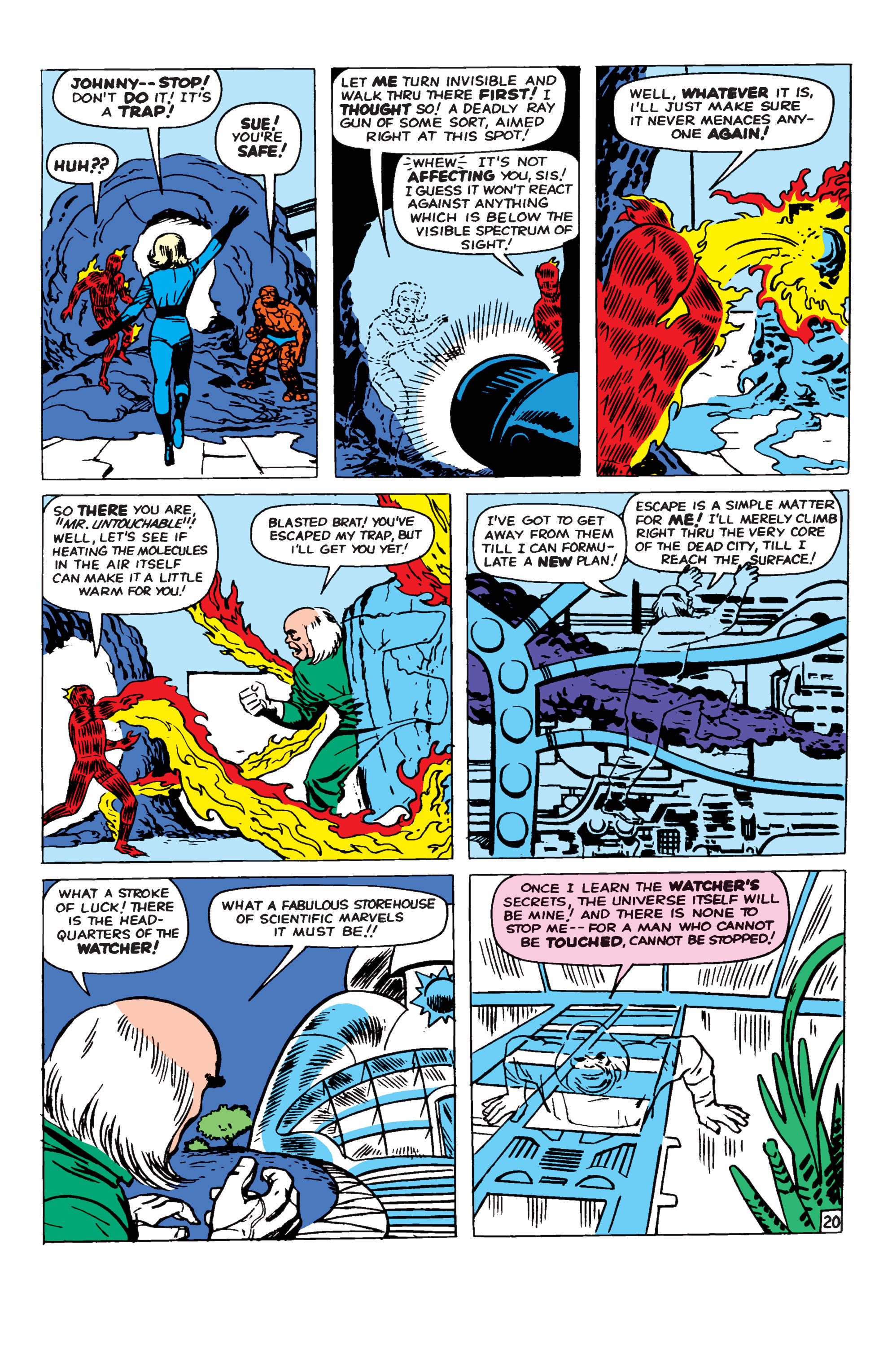 Read online Fantastic Four (1961) comic -  Issue #13 - 21