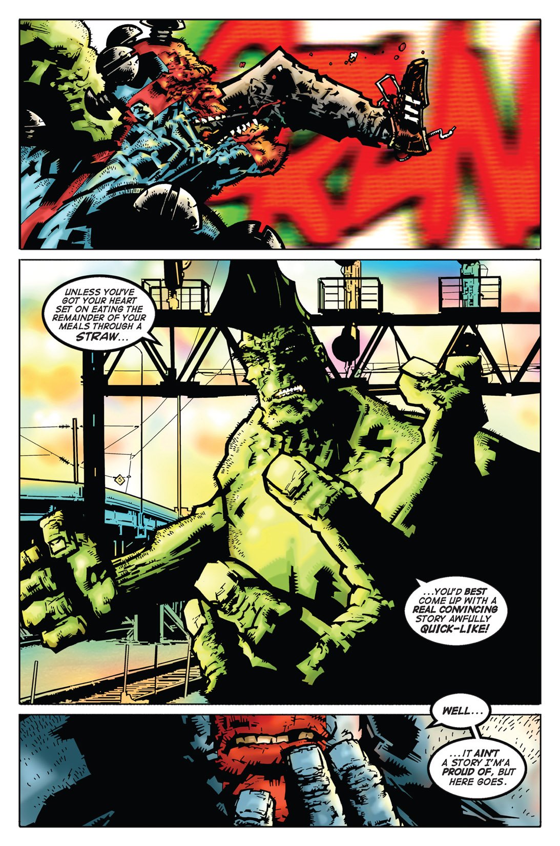 Read online Twisted Savage Dragon Funnies comic -  Issue # TPB - 23