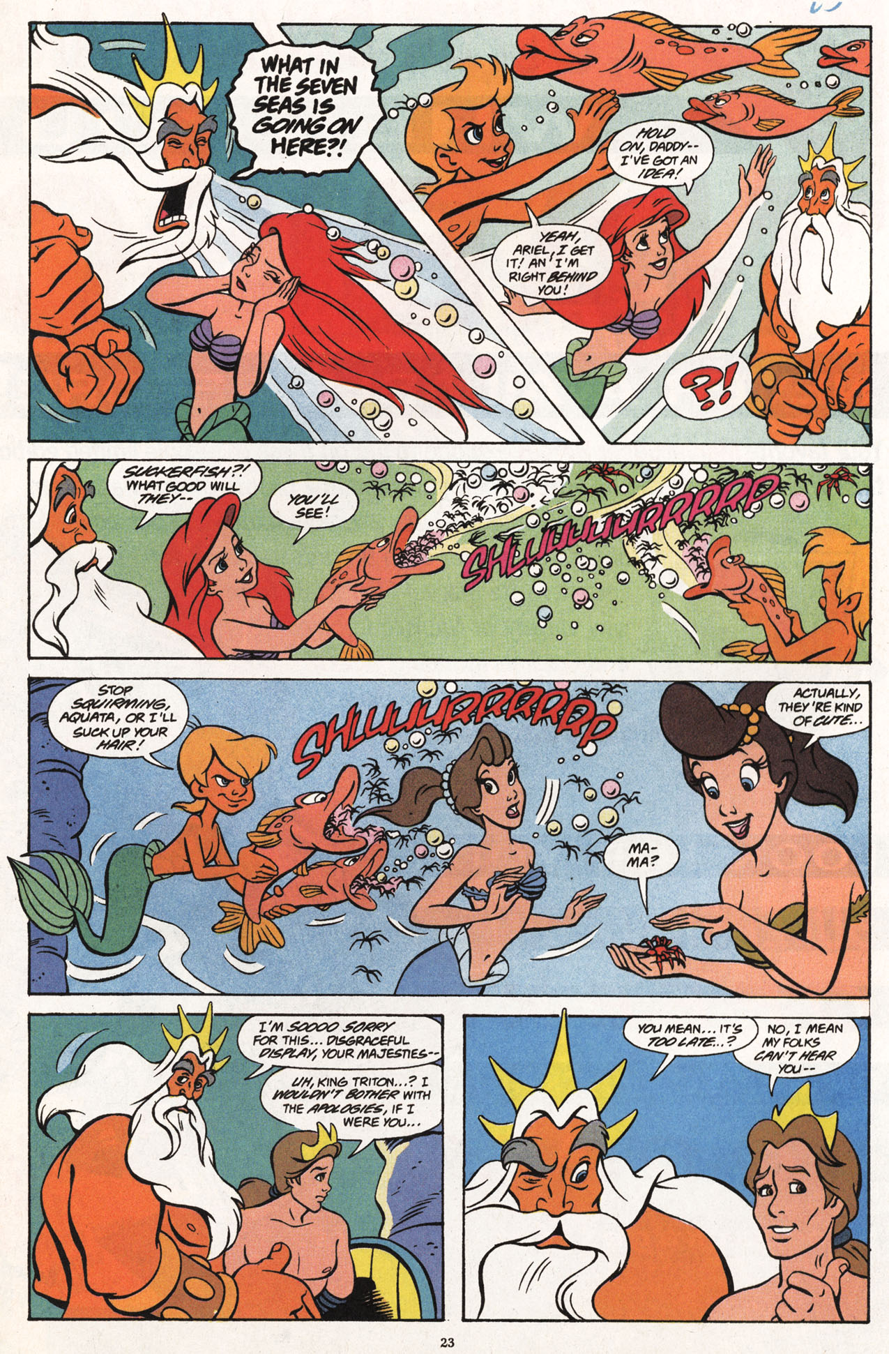 Read online Disney's The Little Mermaid comic -  Issue #2 - 25