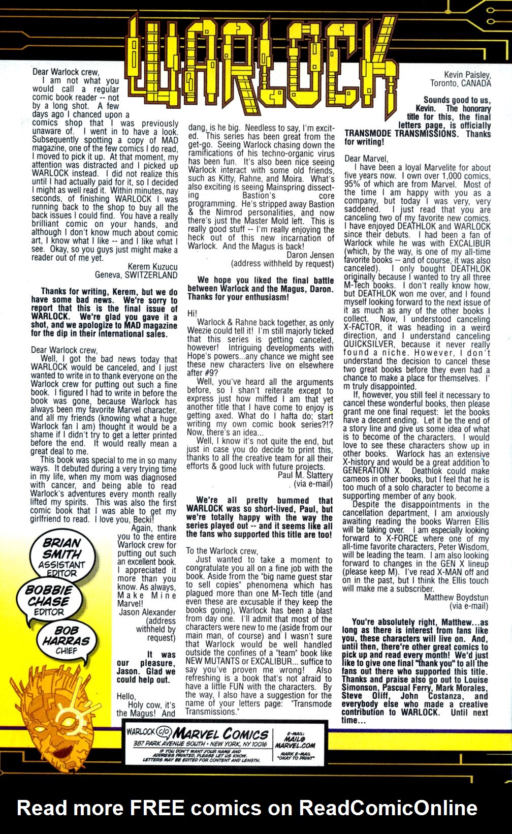 Read online Warlock (1999) comic -  Issue #9 - 24