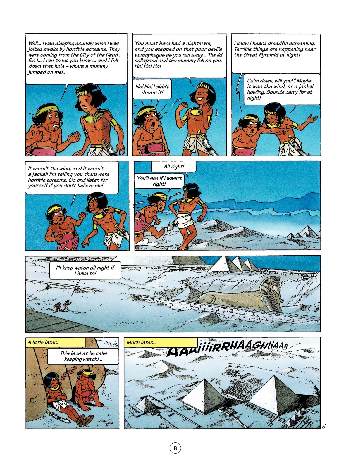 Read online Papyrus comic -  Issue #6 - 8