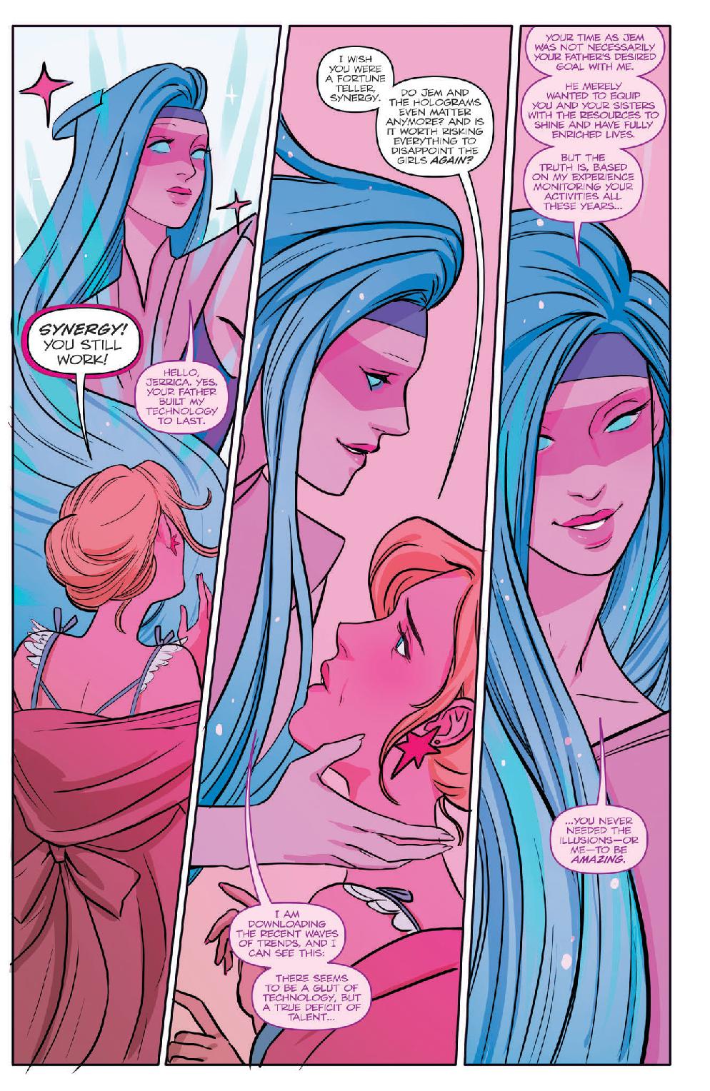 Read online Jem and the Holograms 20/20 comic -  Issue # Full - 14