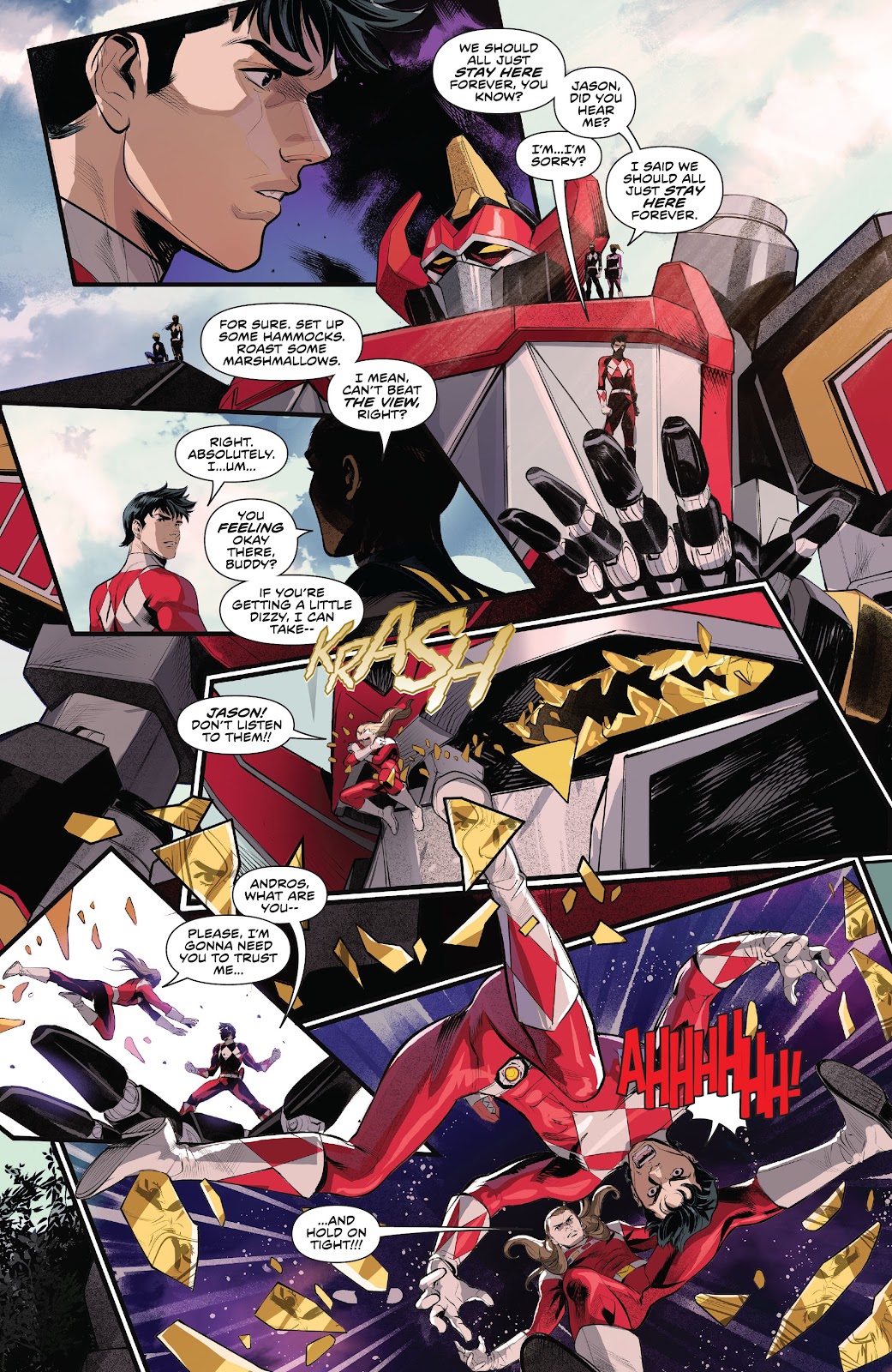 Mighty Morphin Power Rangers (2022) issue Full - Page 25