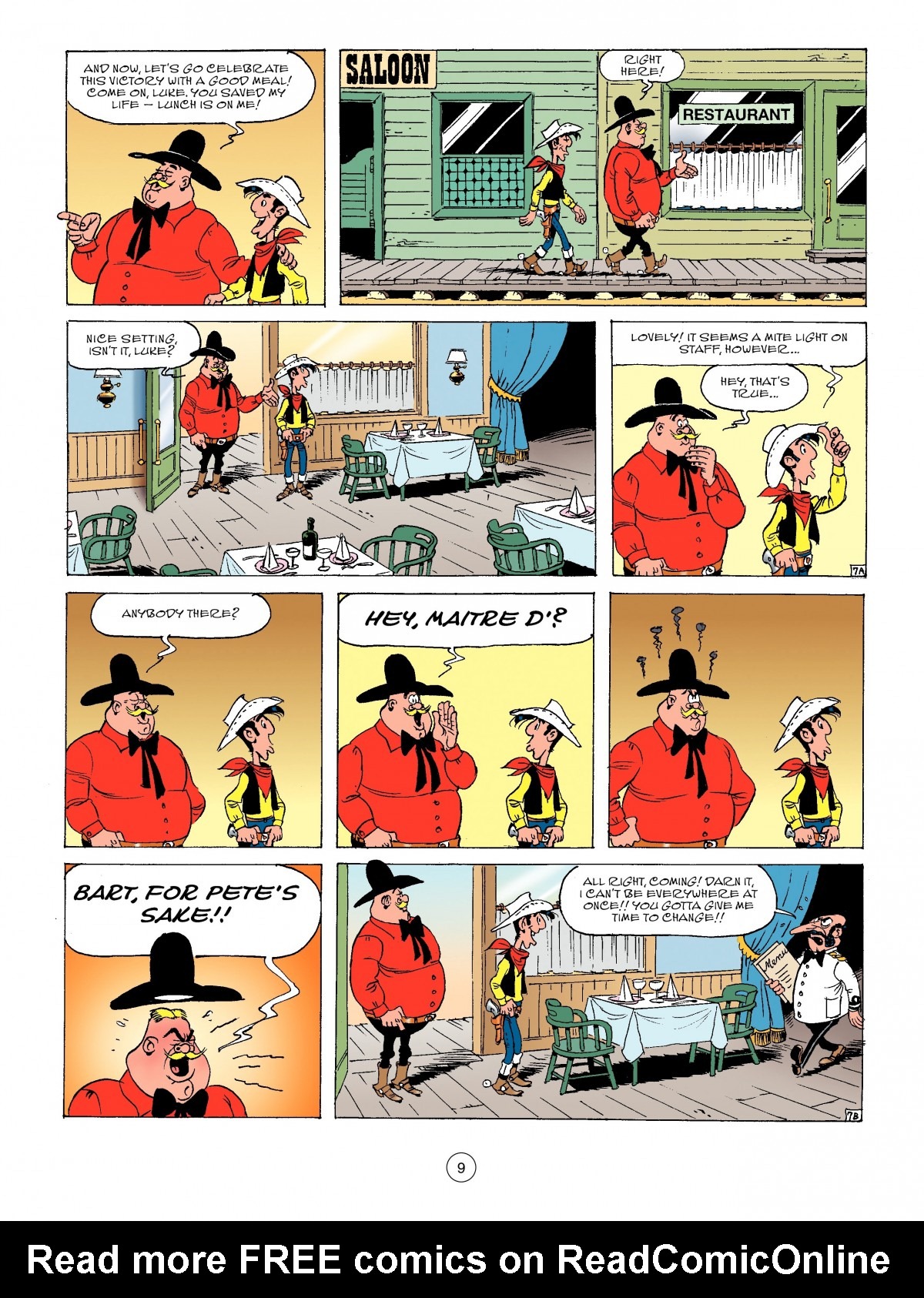 Read online A Lucky Luke Adventure comic -  Issue #51 - 9