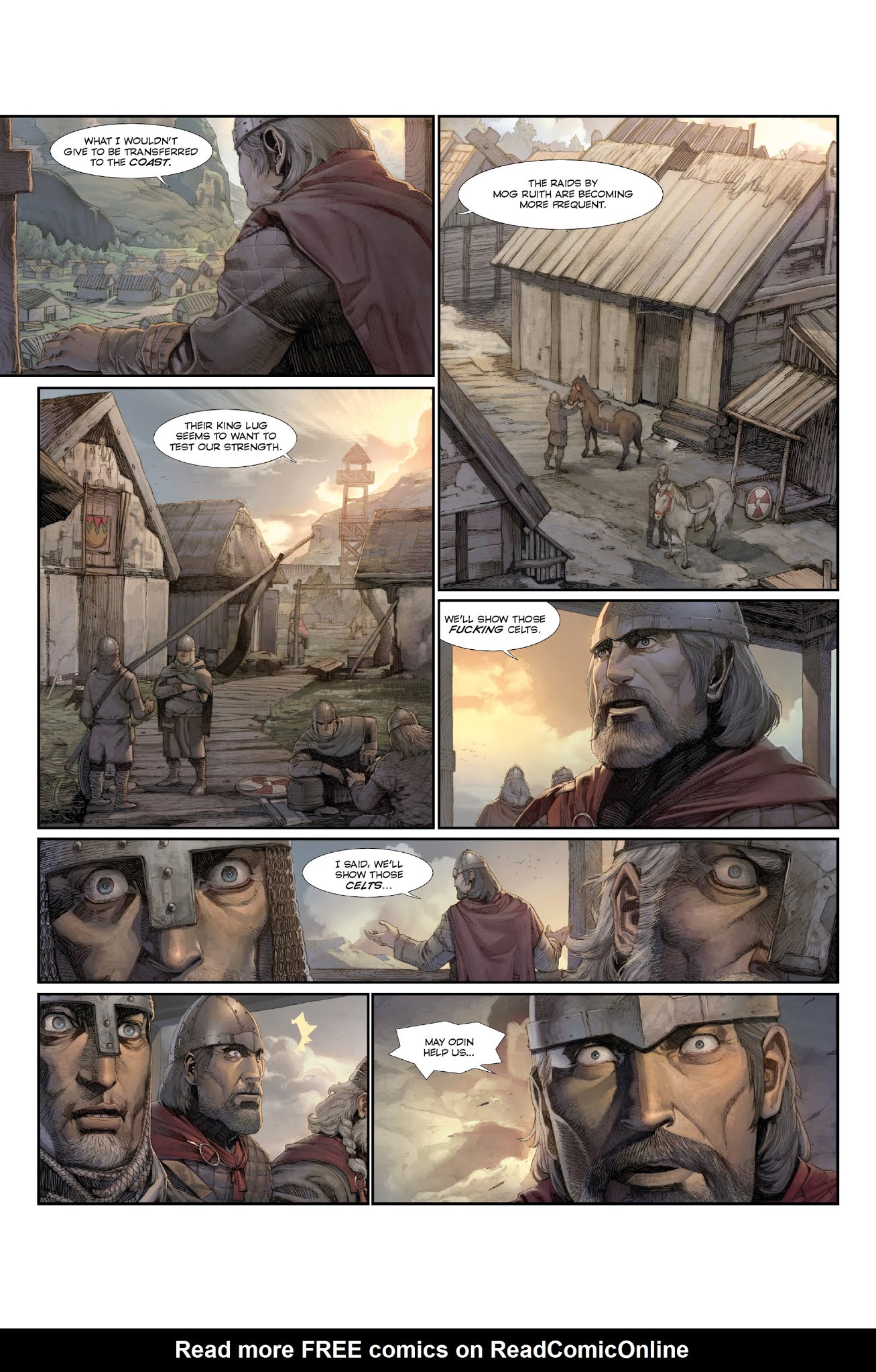 Read online Konungar: War of Crowns comic -  Issue #1 - 6