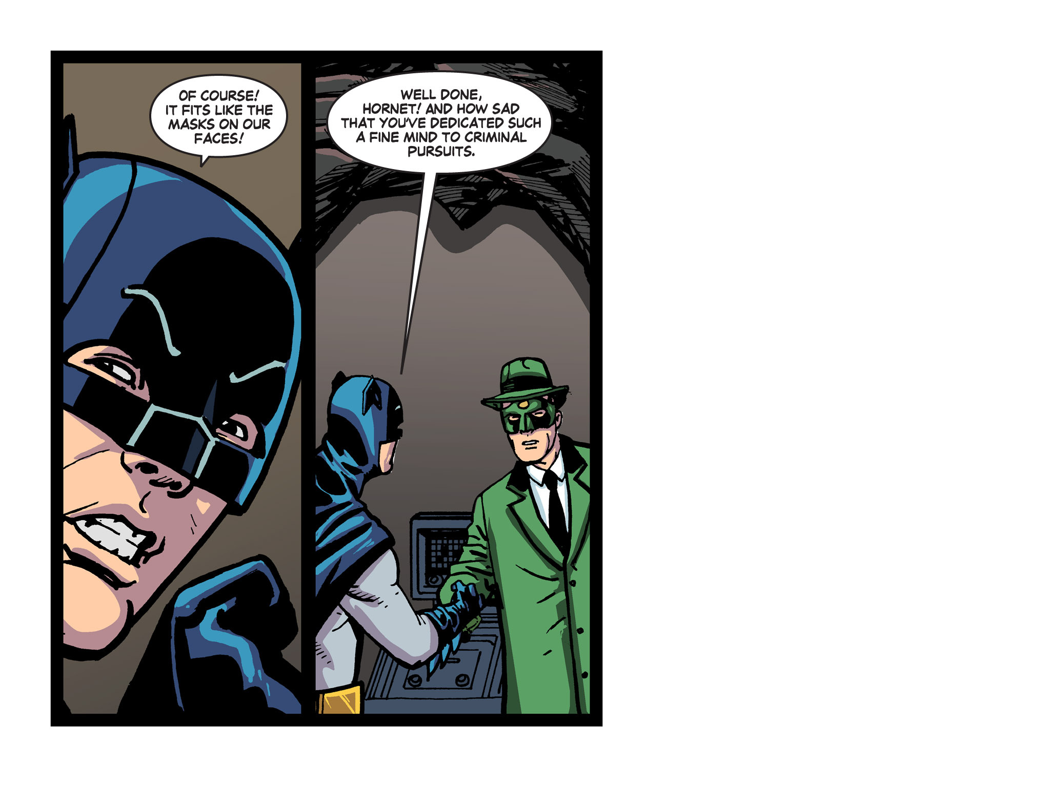 Read online Batman '66 Meets the Green Hornet [II] comic -  Issue #5 - 70