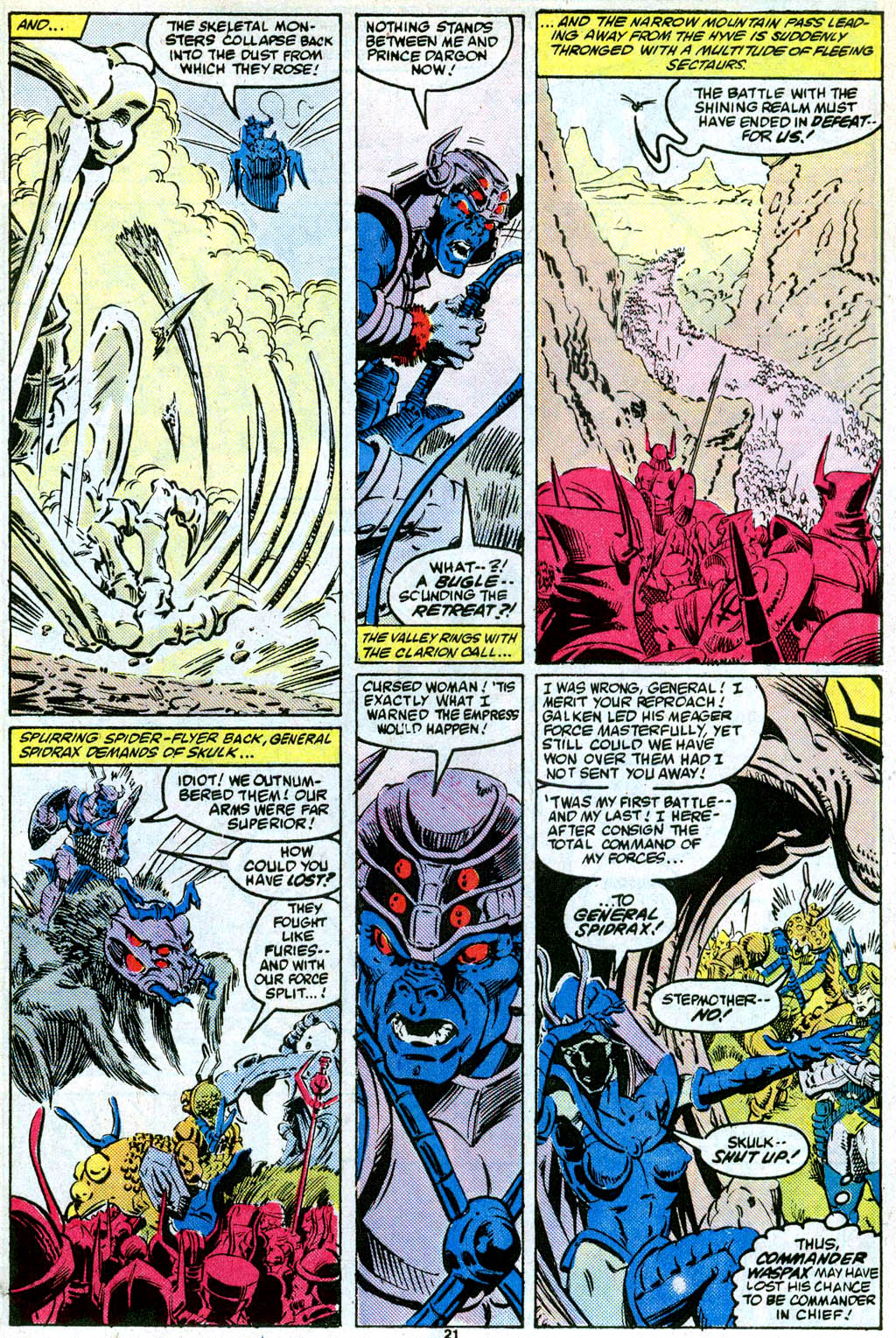 Read online Sectaurs comic -  Issue #8 - 21