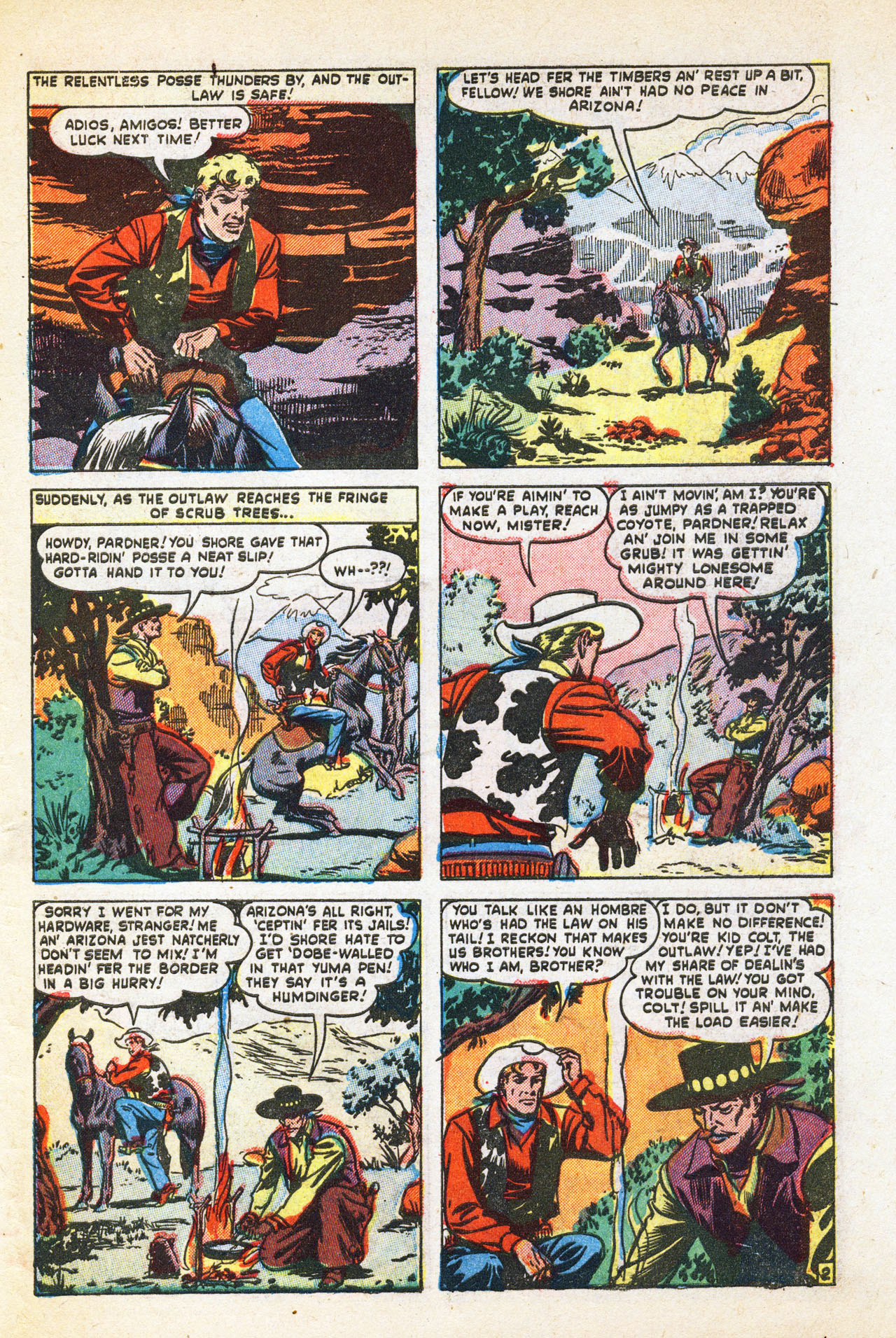 Read online Kid Colt Outlaw comic -  Issue #13 - 27