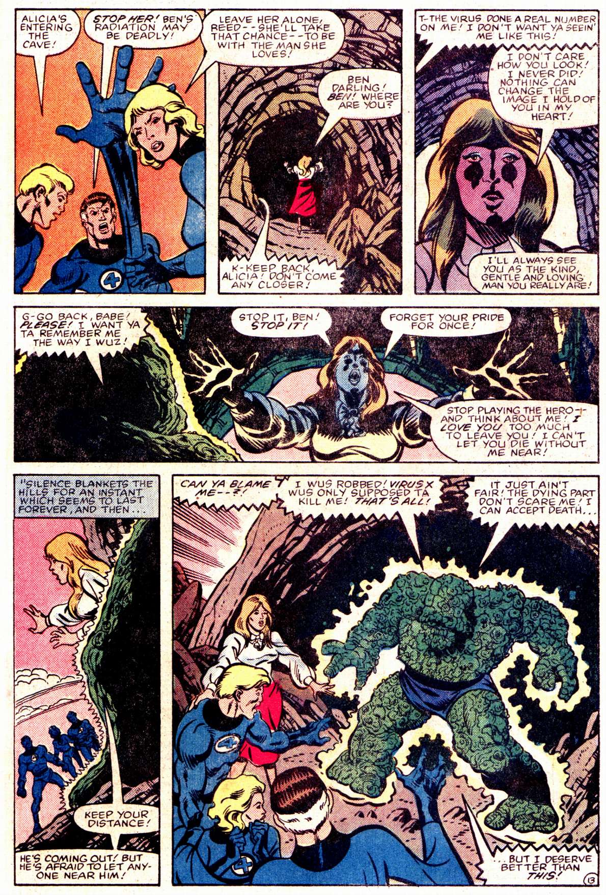 Read online What If? (1977) comic -  Issue #37 - What if Beast and The Thing Continued to Mutate - 13