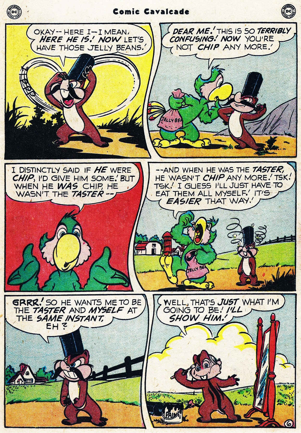 Read online Comic Cavalcade comic -  Issue #37 - 53