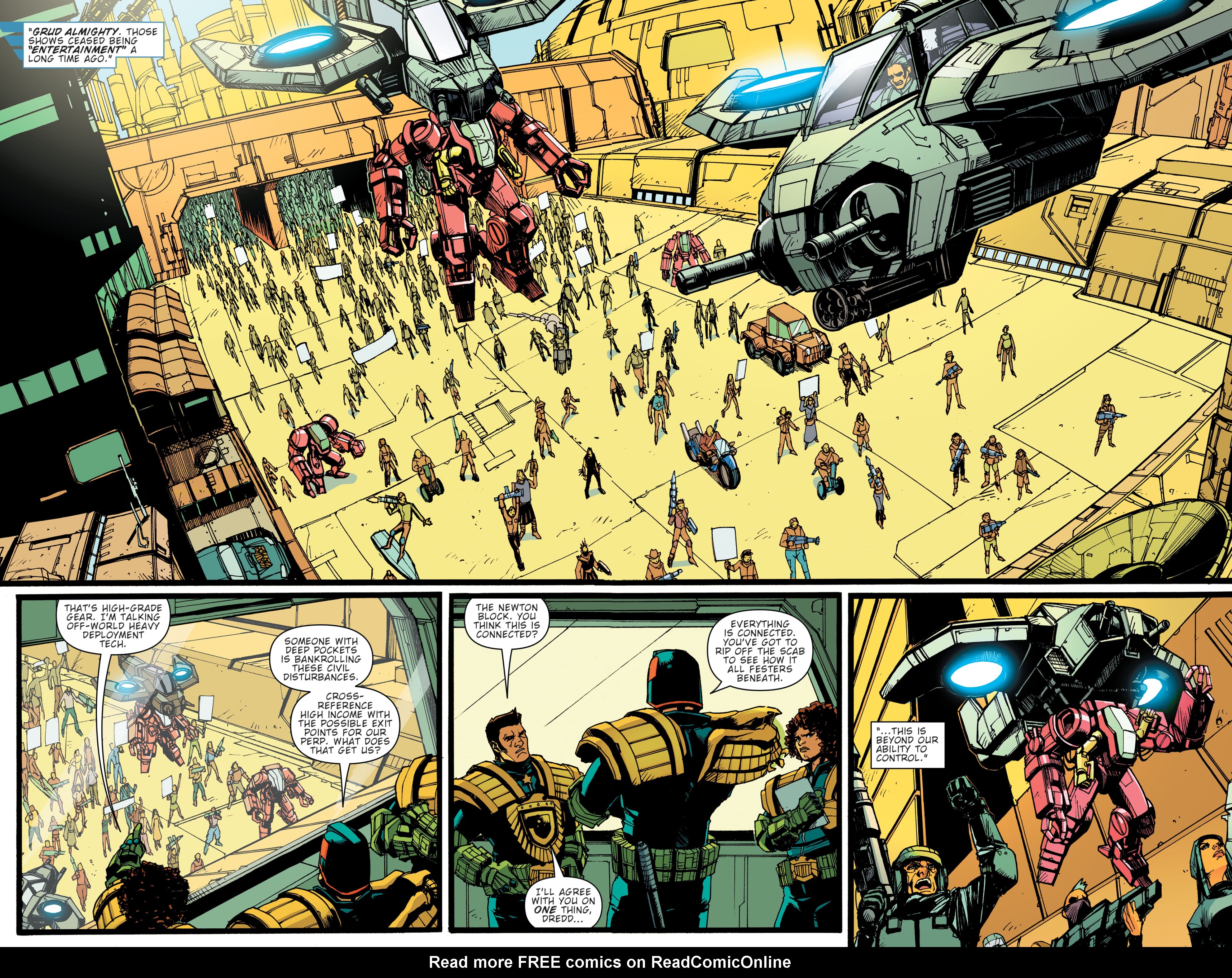 Read online Judge Dredd: False Witness comic -  Issue #2 - 6