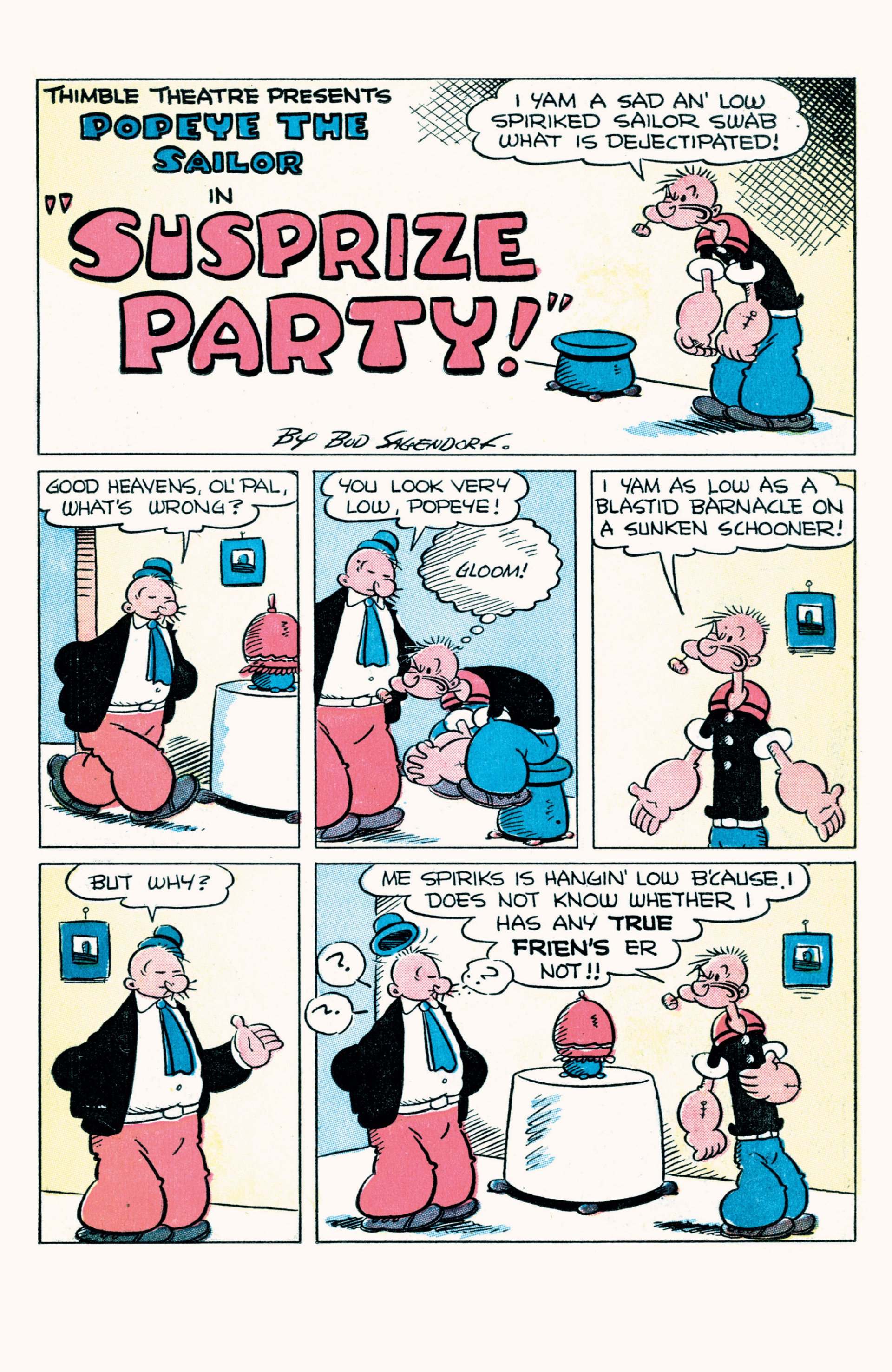Read online Classic Popeye comic -  Issue #7 - 19
