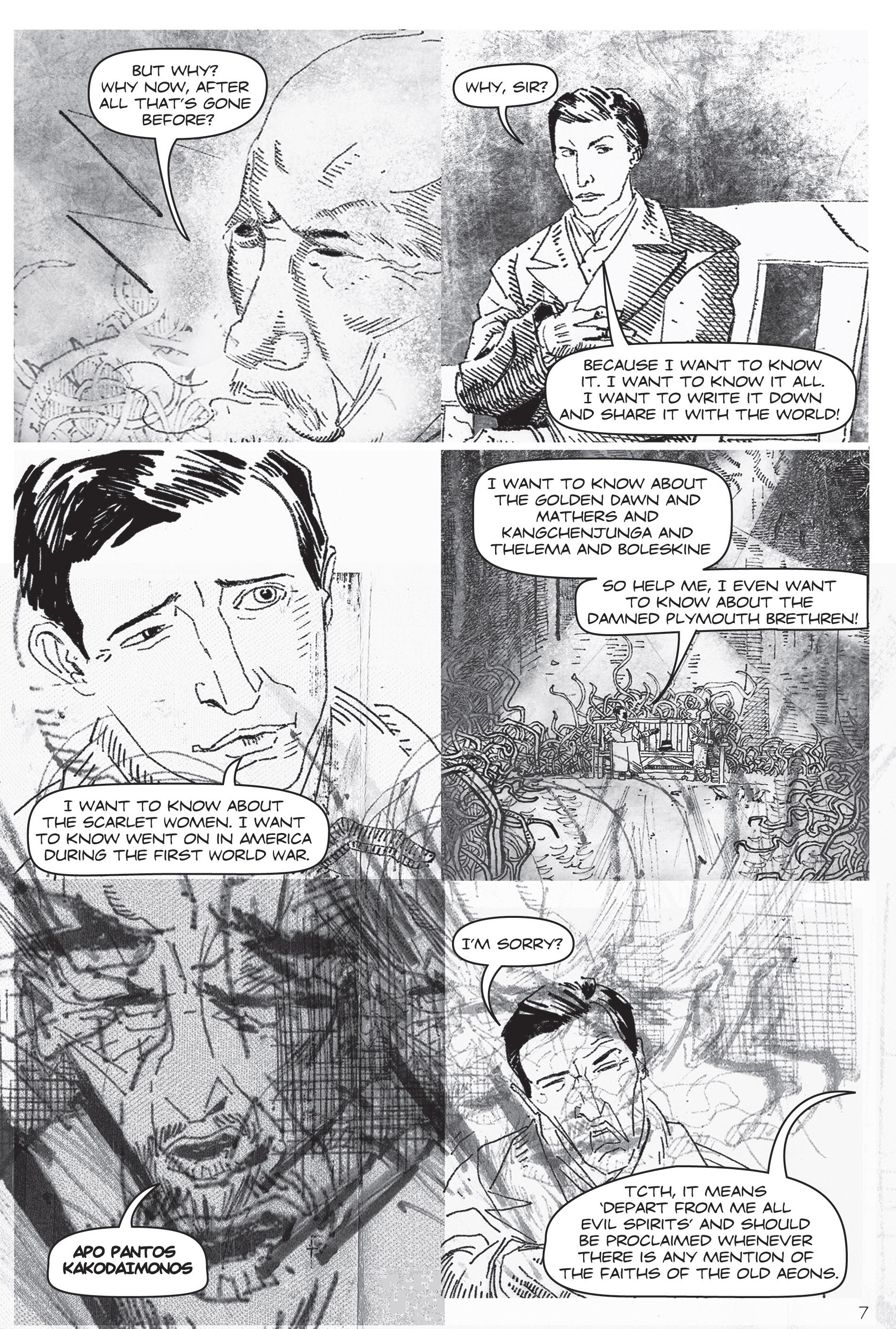 Read online Aleister Crowley: Wandering the Waste comic -  Issue # TPB - 16