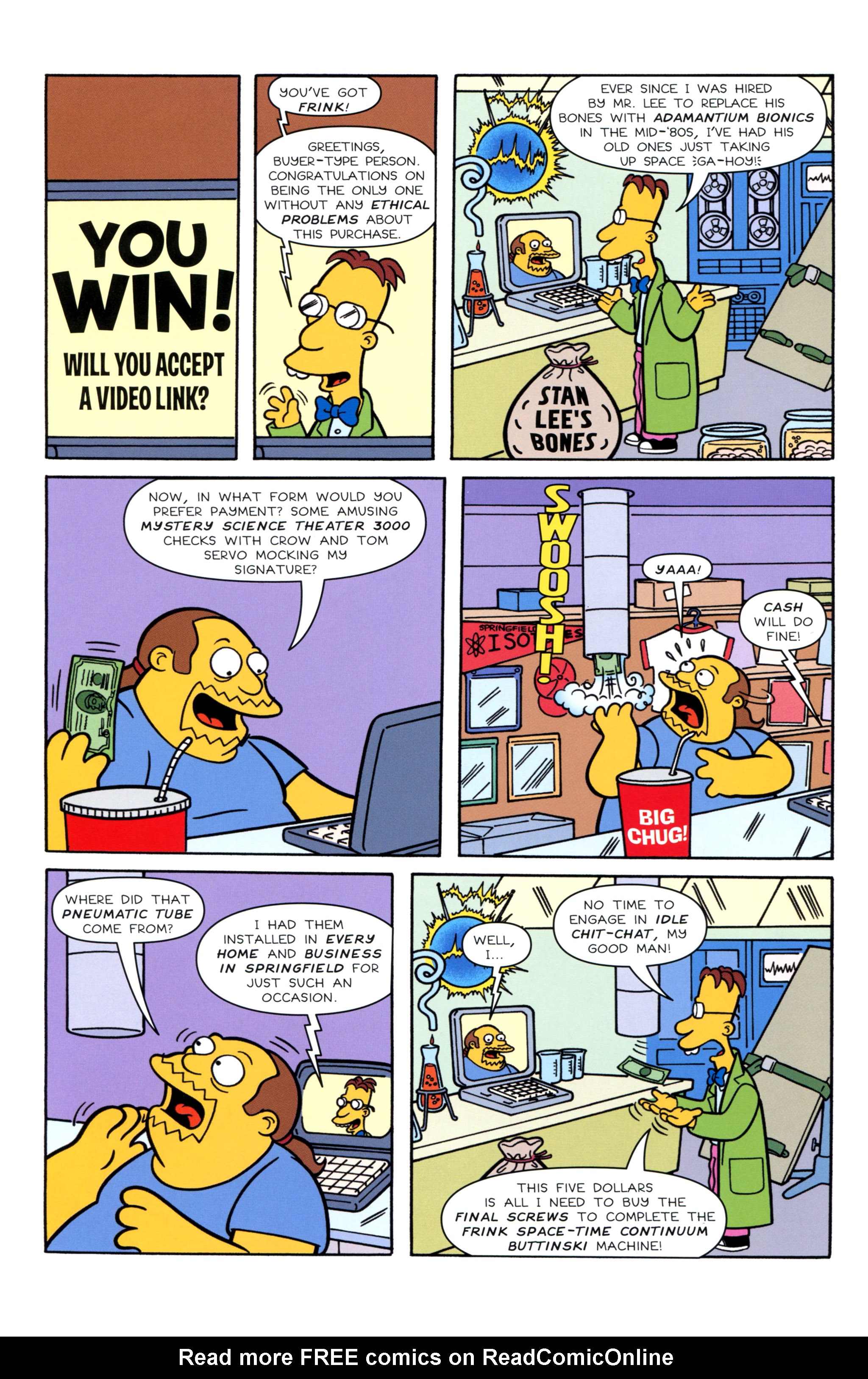 Read online Simpsons Illustrated (2012) comic -  Issue #10 - 23