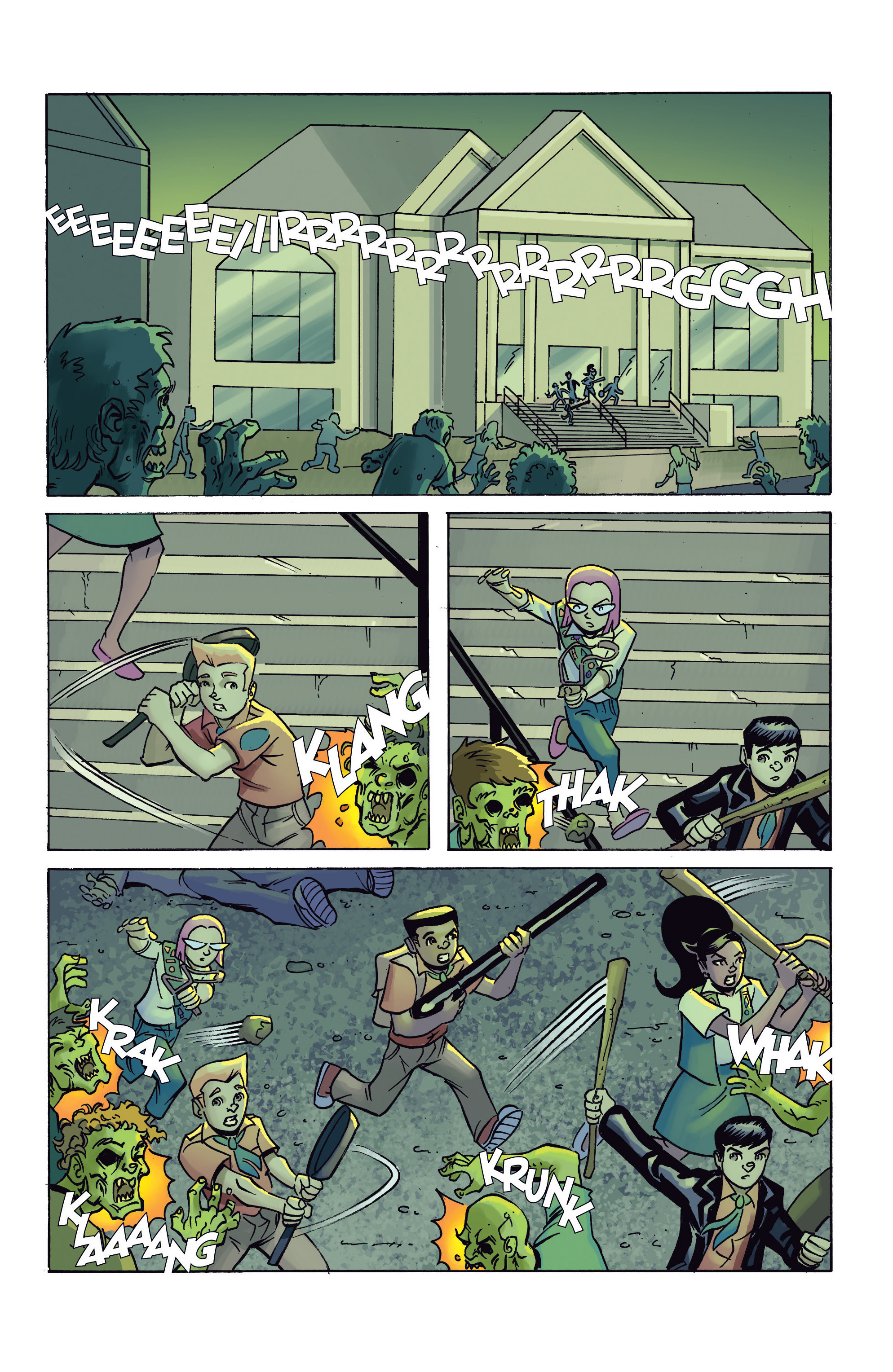 Read online Ghoul Scouts: Night of the Unliving Undead comic -  Issue #3 - 12