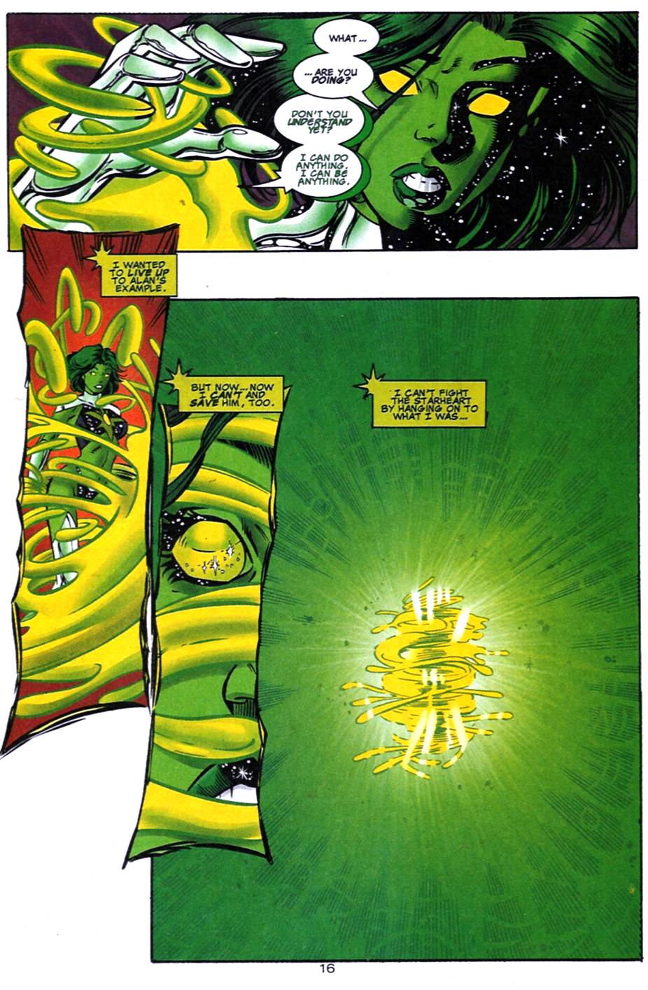 Read online Green Lantern/Sentinel: Heart of Darkness comic -  Issue #3 - 17
