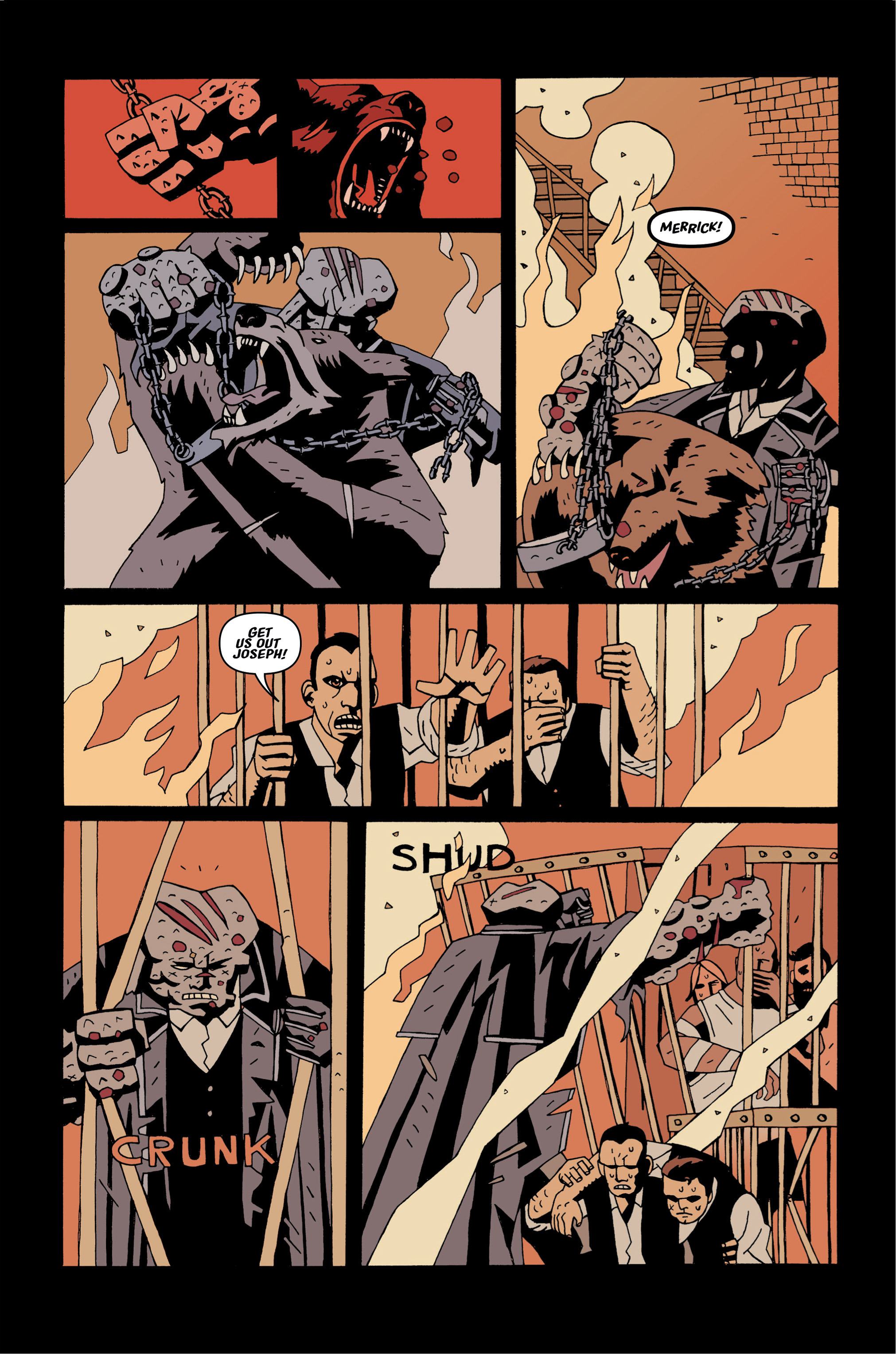Read online Merrick: The Sensational Elephantman comic -  Issue #4 - 9