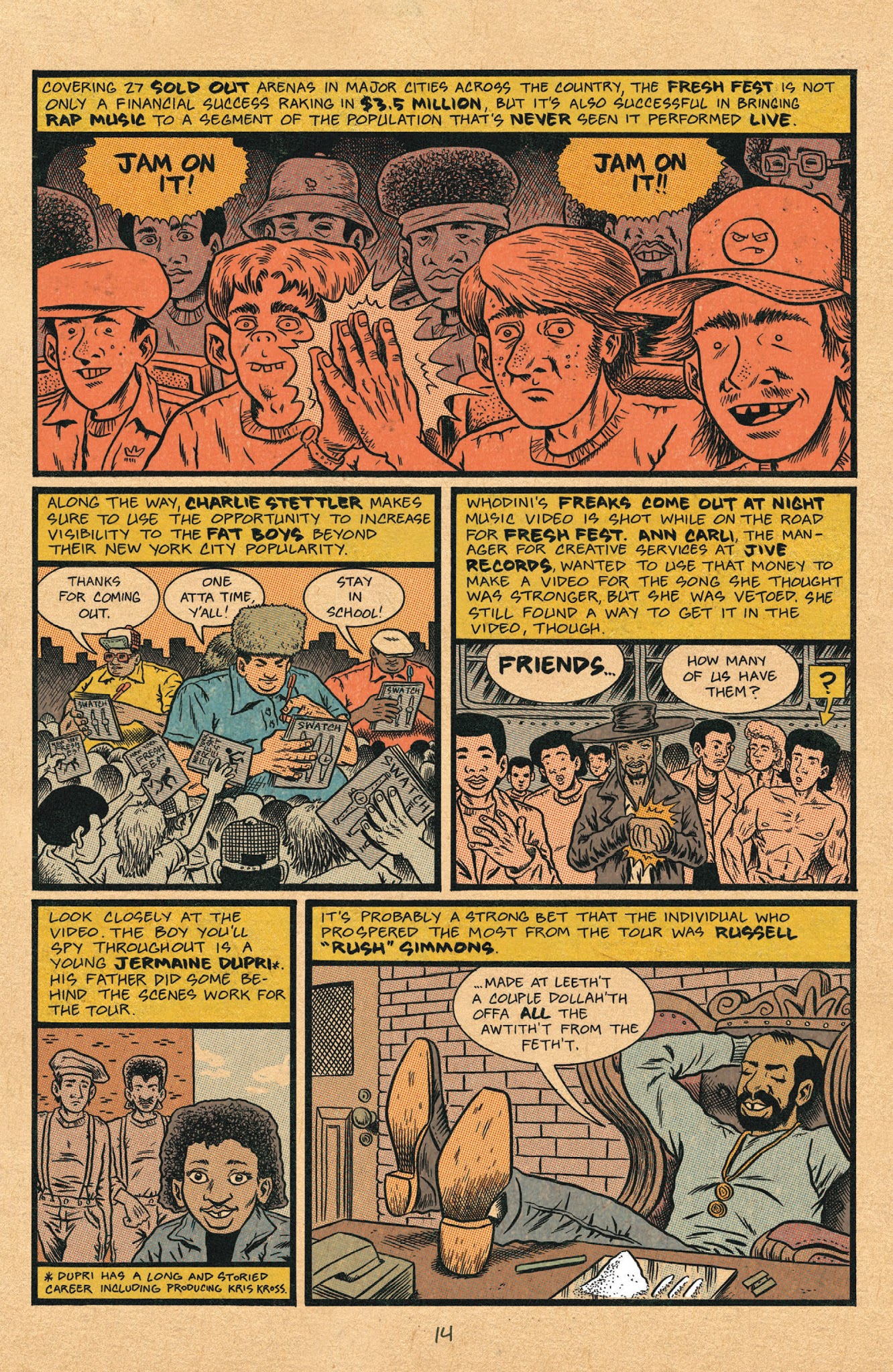 Read online Hip Hop Family Tree (2015) comic -  Issue #12 - 16