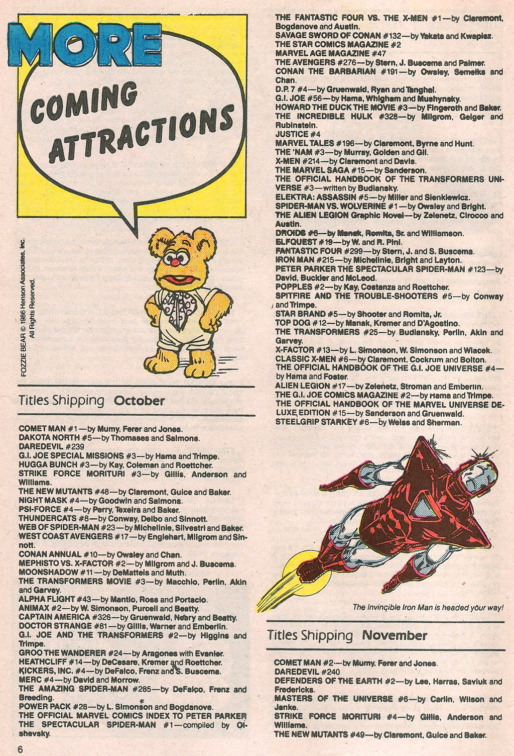 Read online Marvel Age comic -  Issue #45 - 8
