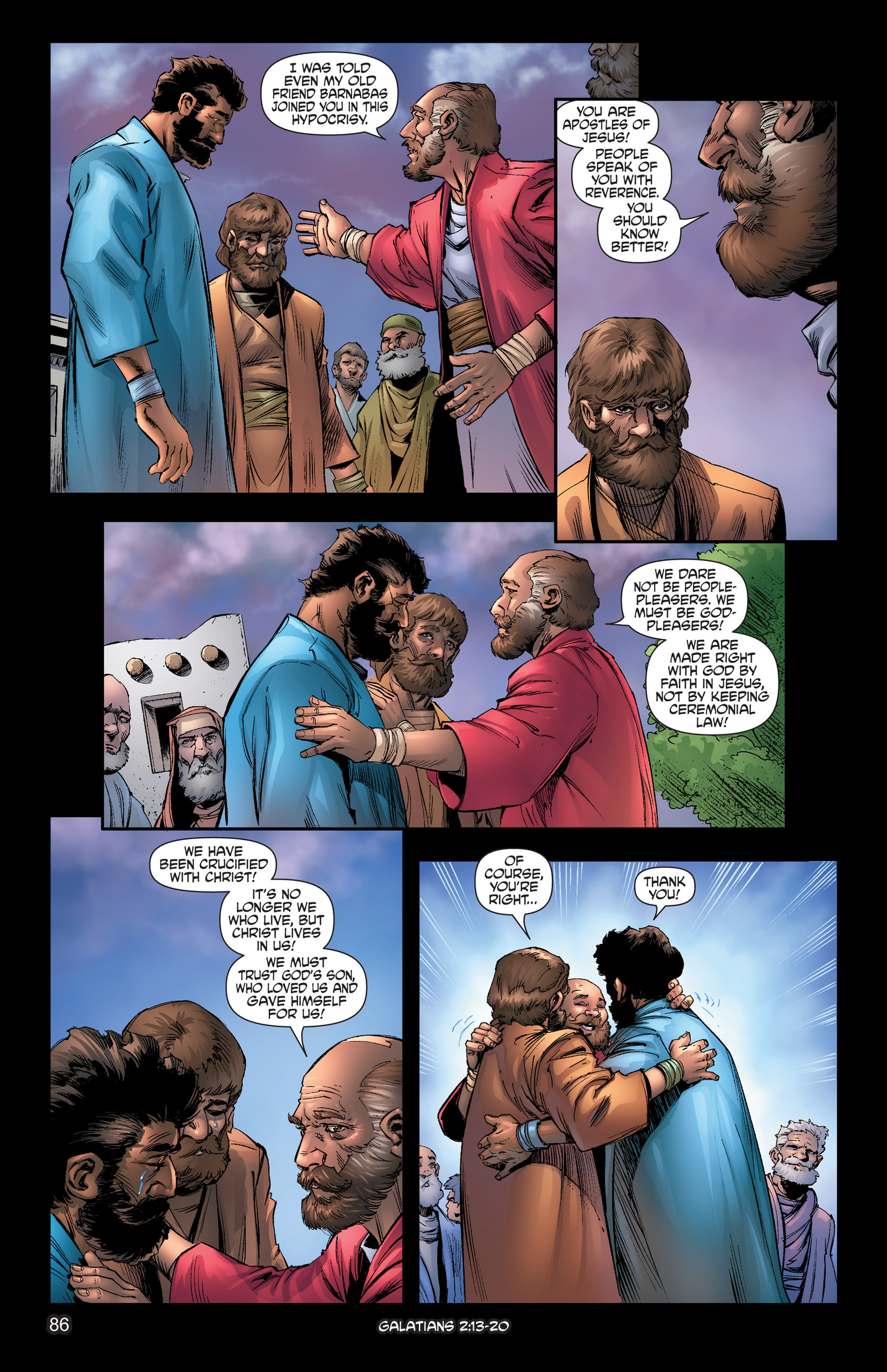 Read online The Kingstone Bible comic -  Issue #10 - 91