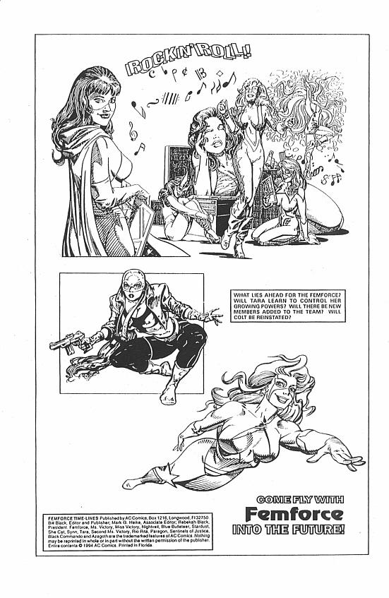 Read online Femforce: Timelines comic -  Issue #0 - 14