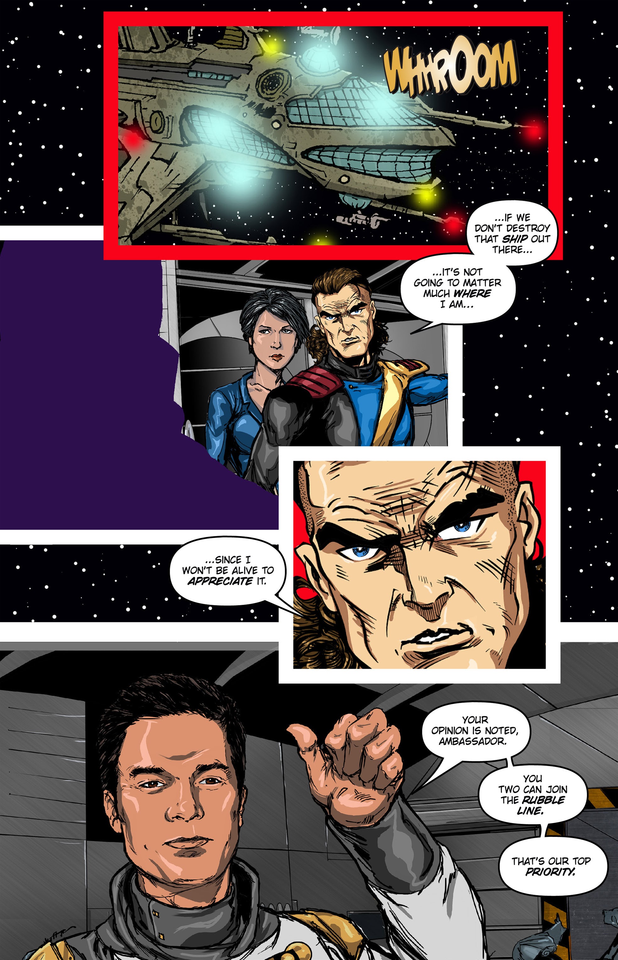 Read online William Shatner's Man O' War comic -  Issue #7 - 6