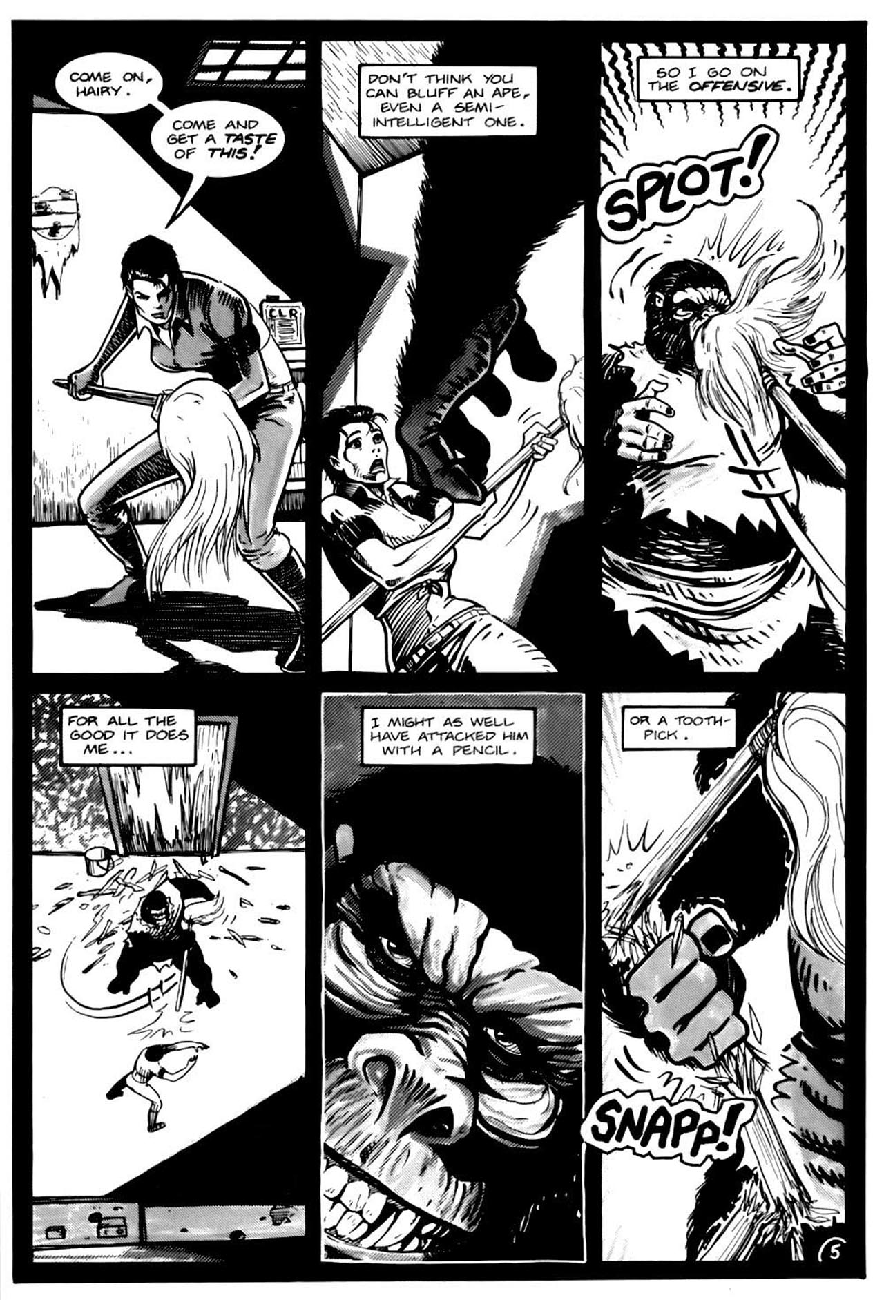 Read online Planet of the Apes (1990) comic -  Issue #16 - 7