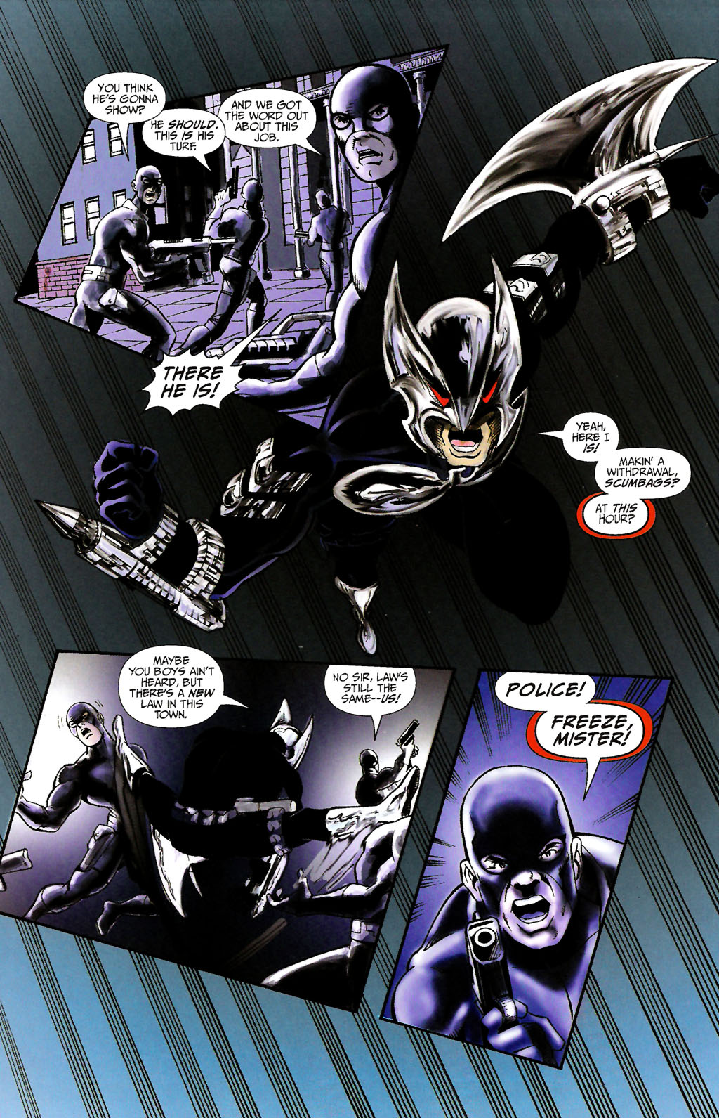 Read online ShadowHawk (2005) comic -  Issue #10 - 20