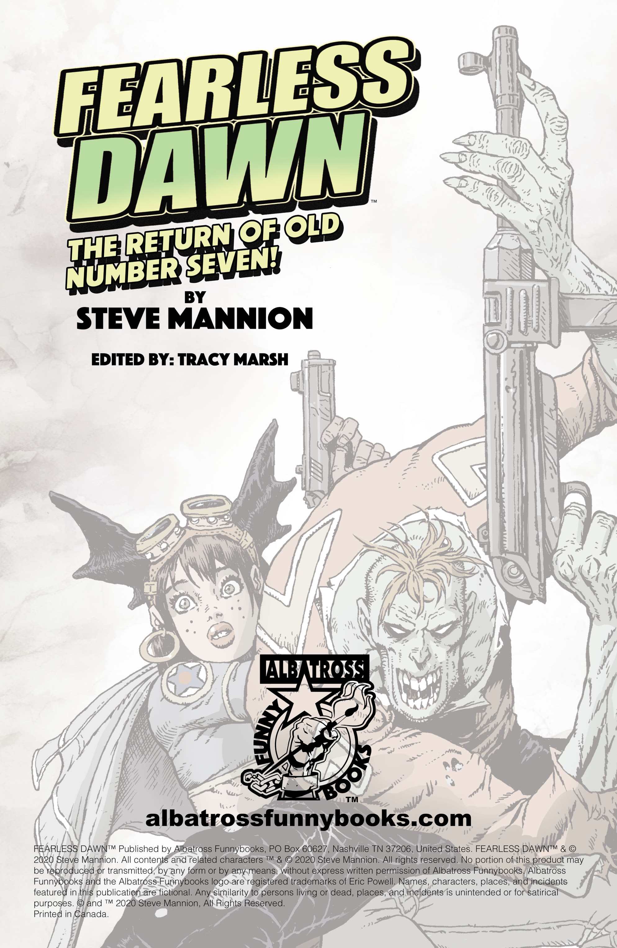 Read online Fearless Dawn: Return of Old Number Seven comic -  Issue # Full - 2