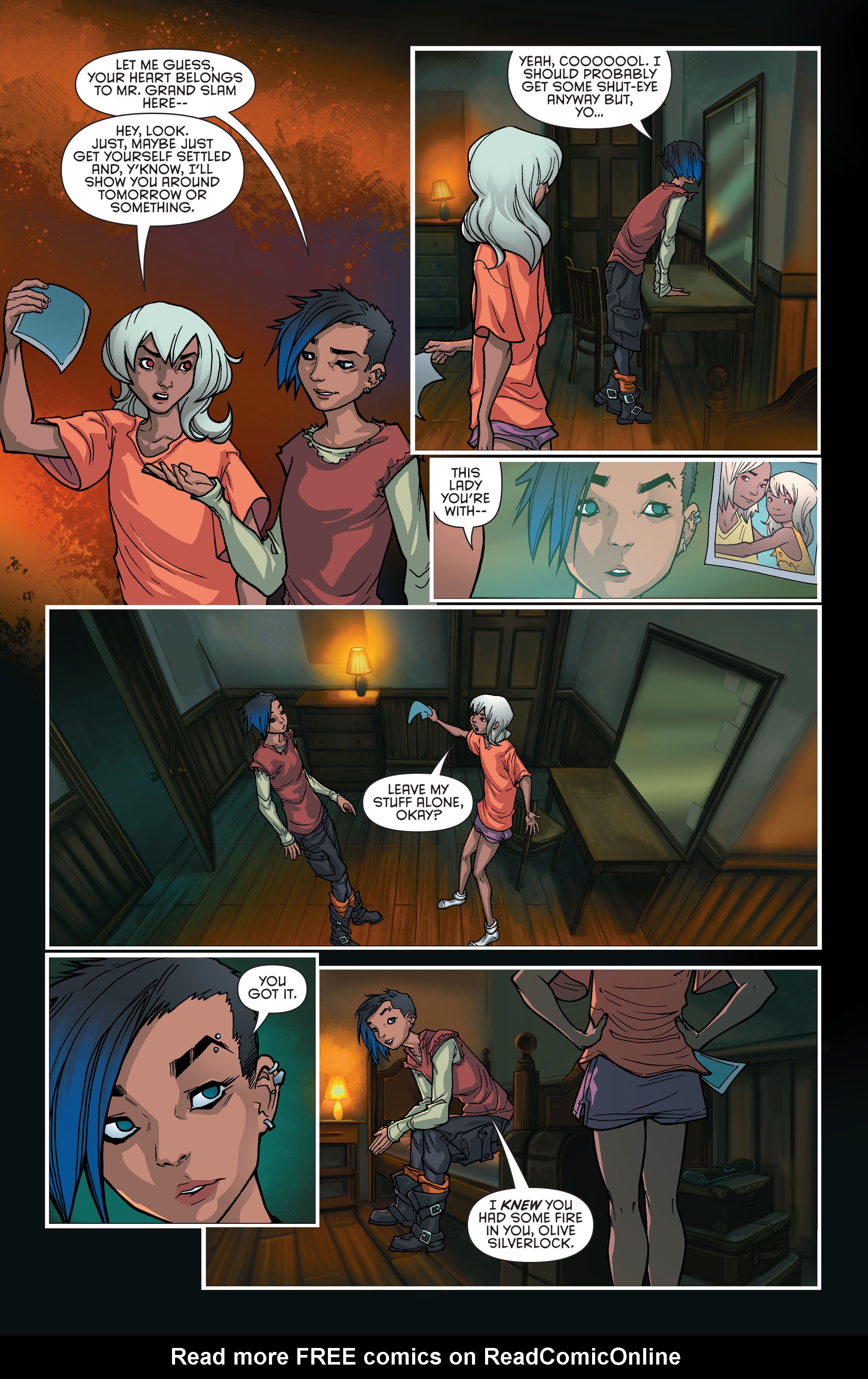 Read online Gotham Academy: Second Semester comic -  Issue #1 - 7