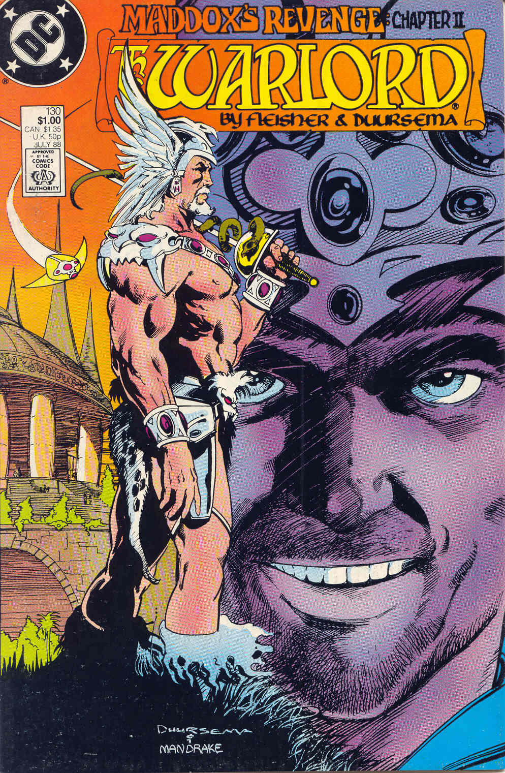 Read online Warlord (1976) comic -  Issue #130 - 1