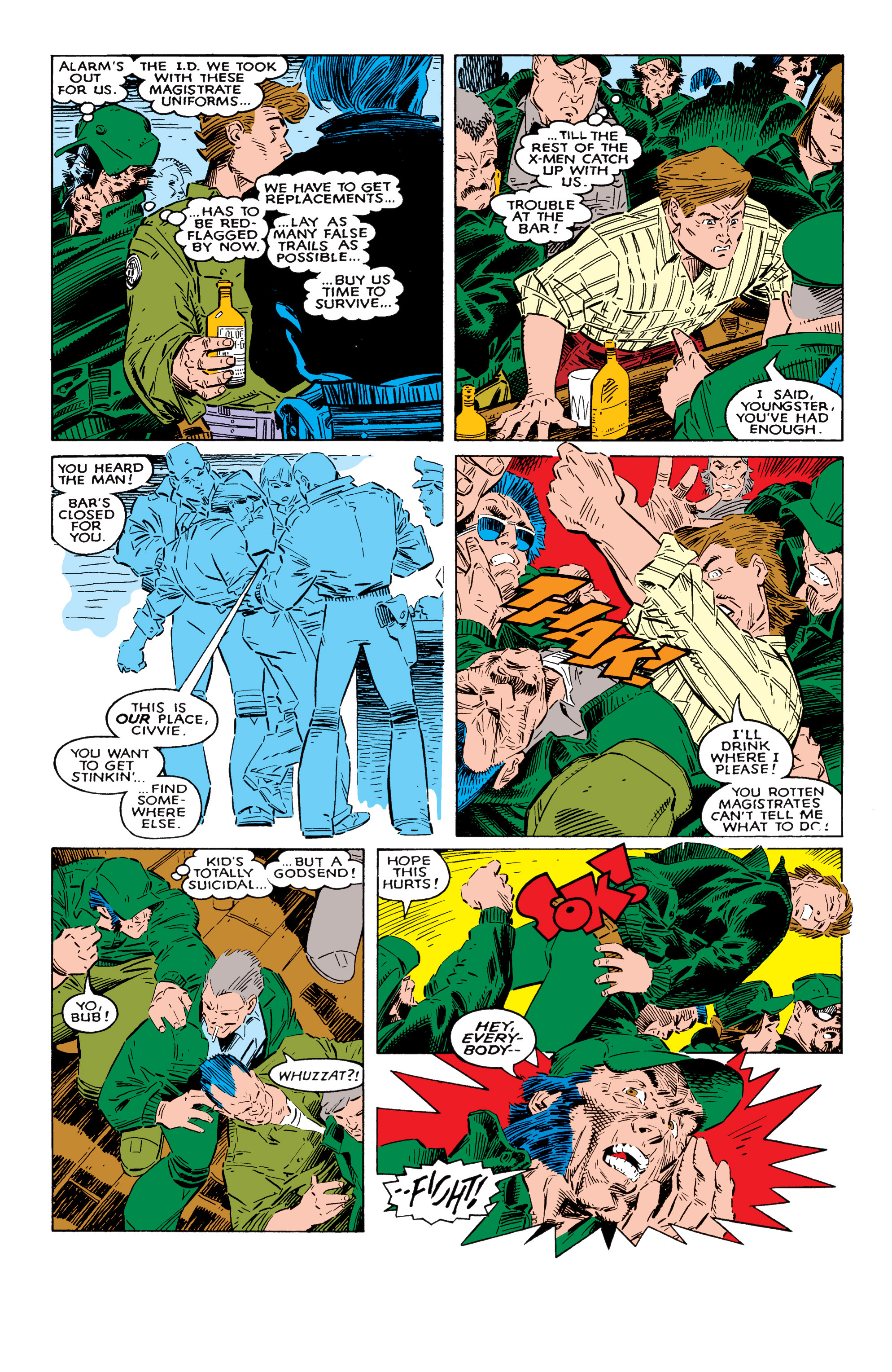 Read online Uncanny X-Men (1963) comic -  Issue #237 - 9