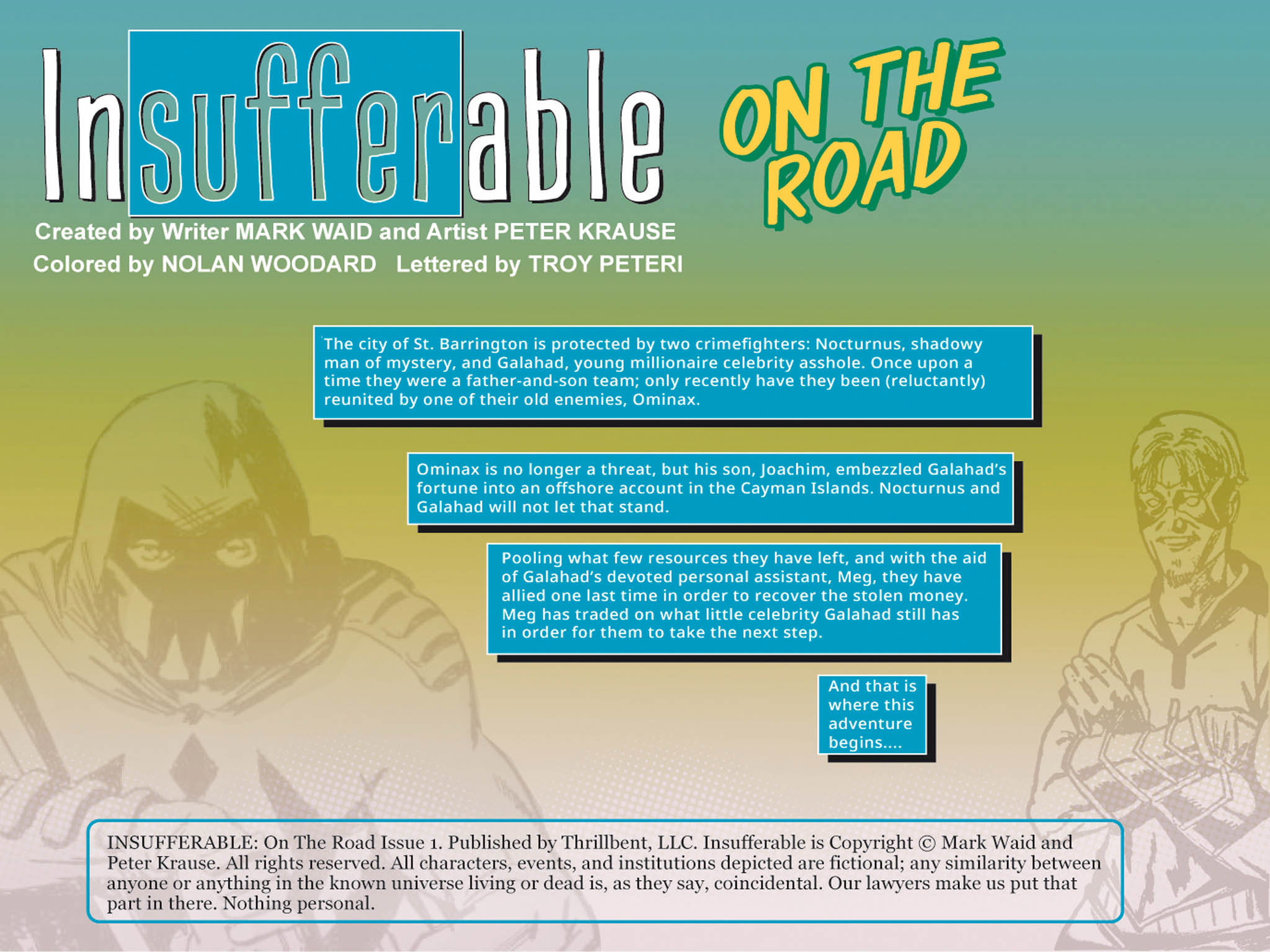 Read online Insufferable: On the Road comic -  Issue #1 - 2