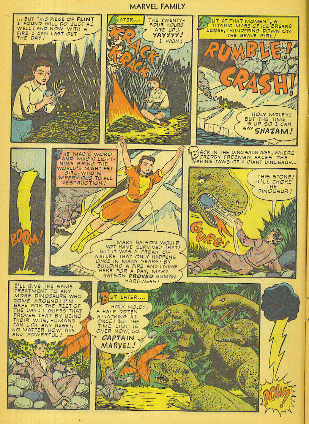 Read online The Marvel Family comic -  Issue #49 - 12