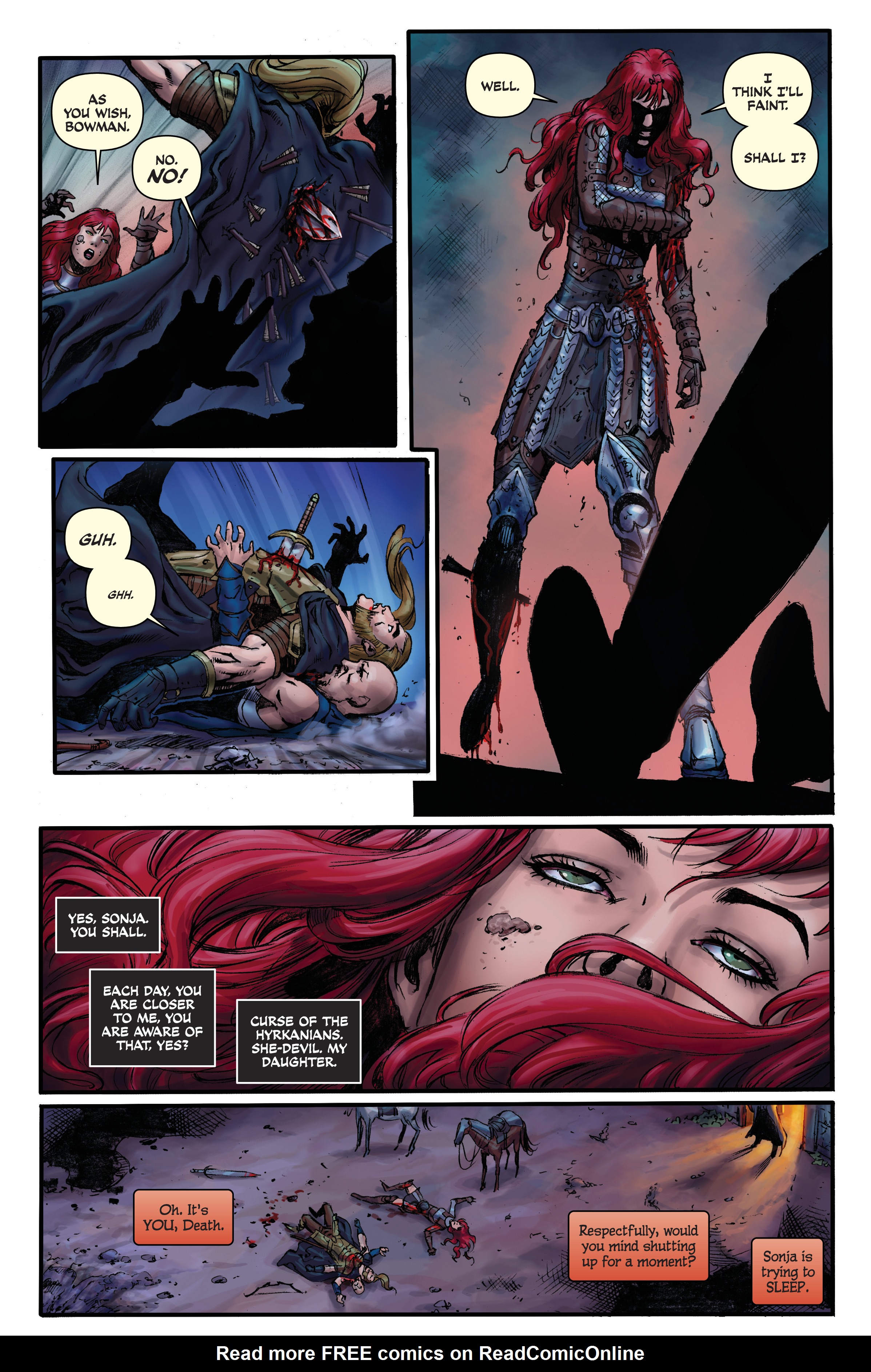 Read online Red Sonja (2013) comic -  Issue # _TPB Complete Gail Simone Red Sonja Omnibus (Part 5) - 48