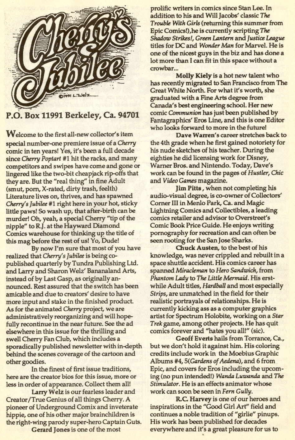 Read online Cherry's Jubilee comic -  Issue #1 - 34