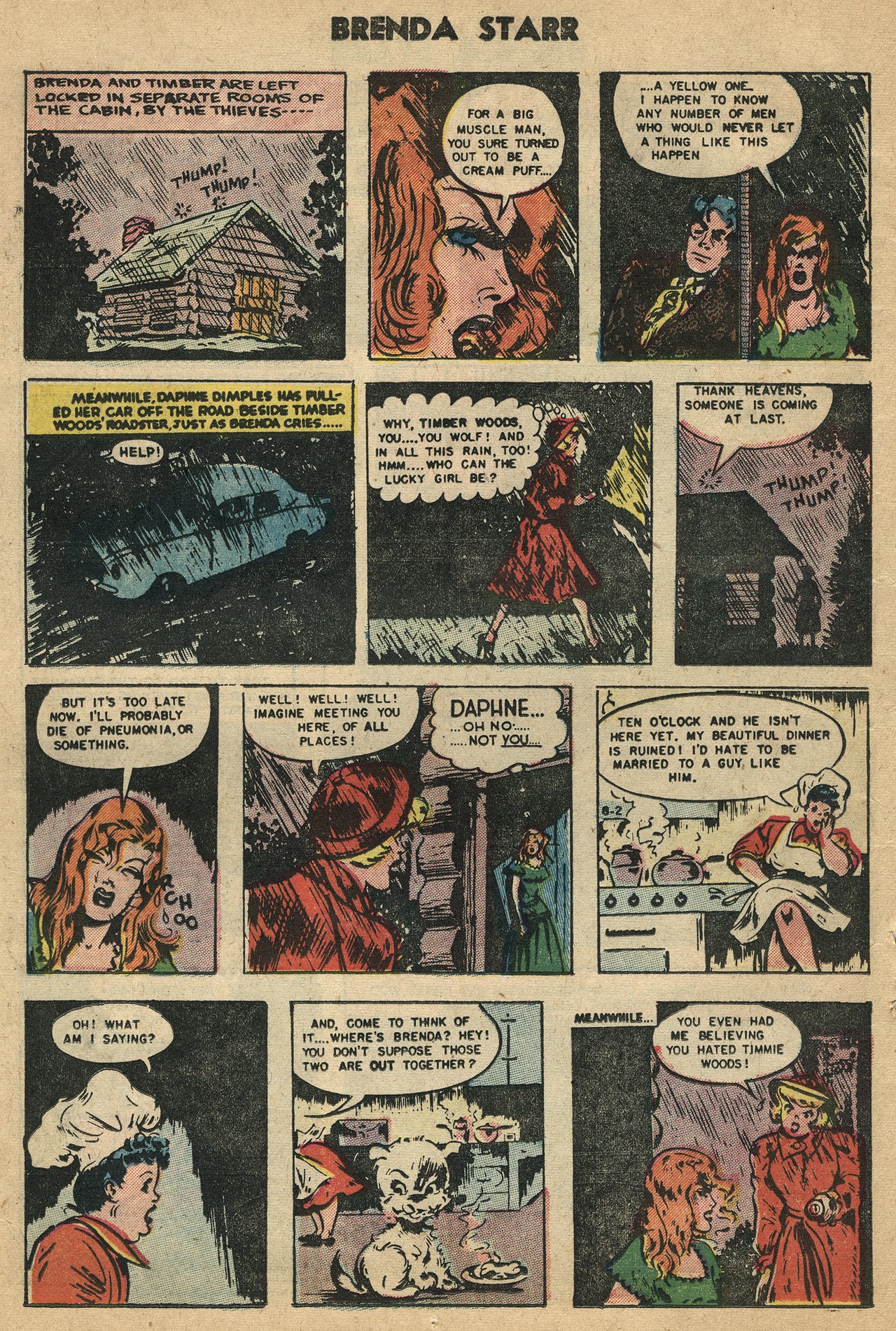 Read online Brenda Starr (1948) comic -  Issue #14 - 14